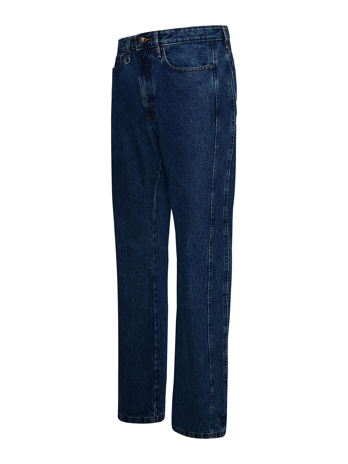 Shop Apc Jeans Ayrton In Denim Blu In Blue