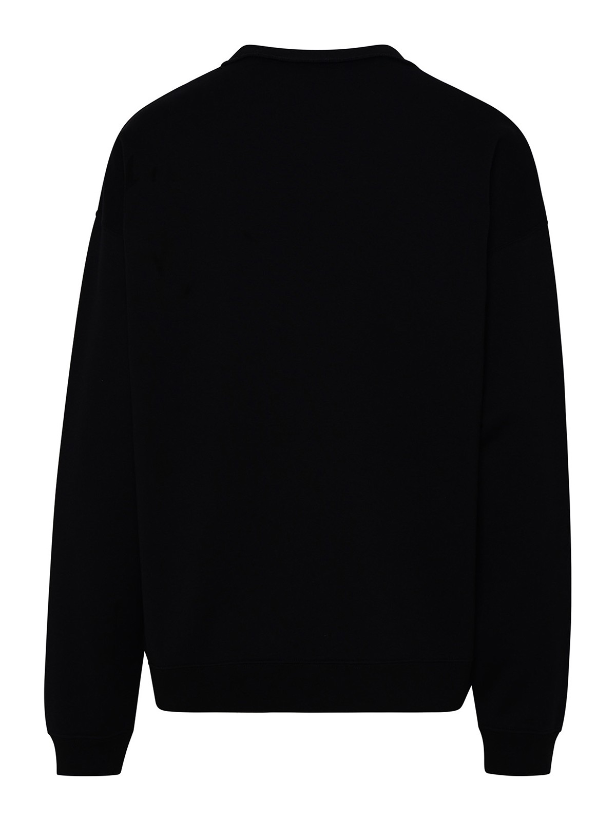 Shop Dsquared2 Black Cotton Sweatshirt