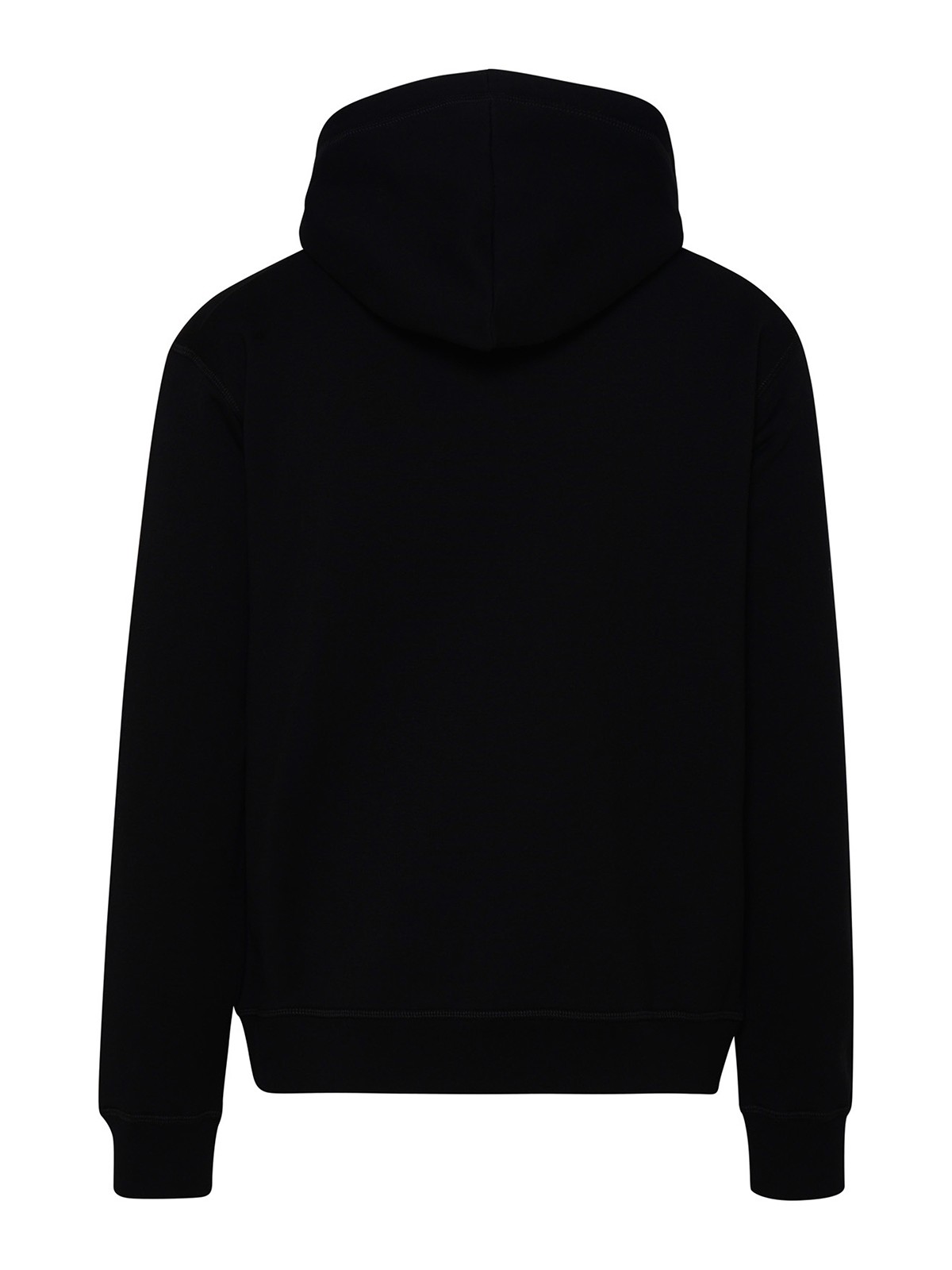 Shop Dsquared2 Black Cotton Sweatshirt In Negro