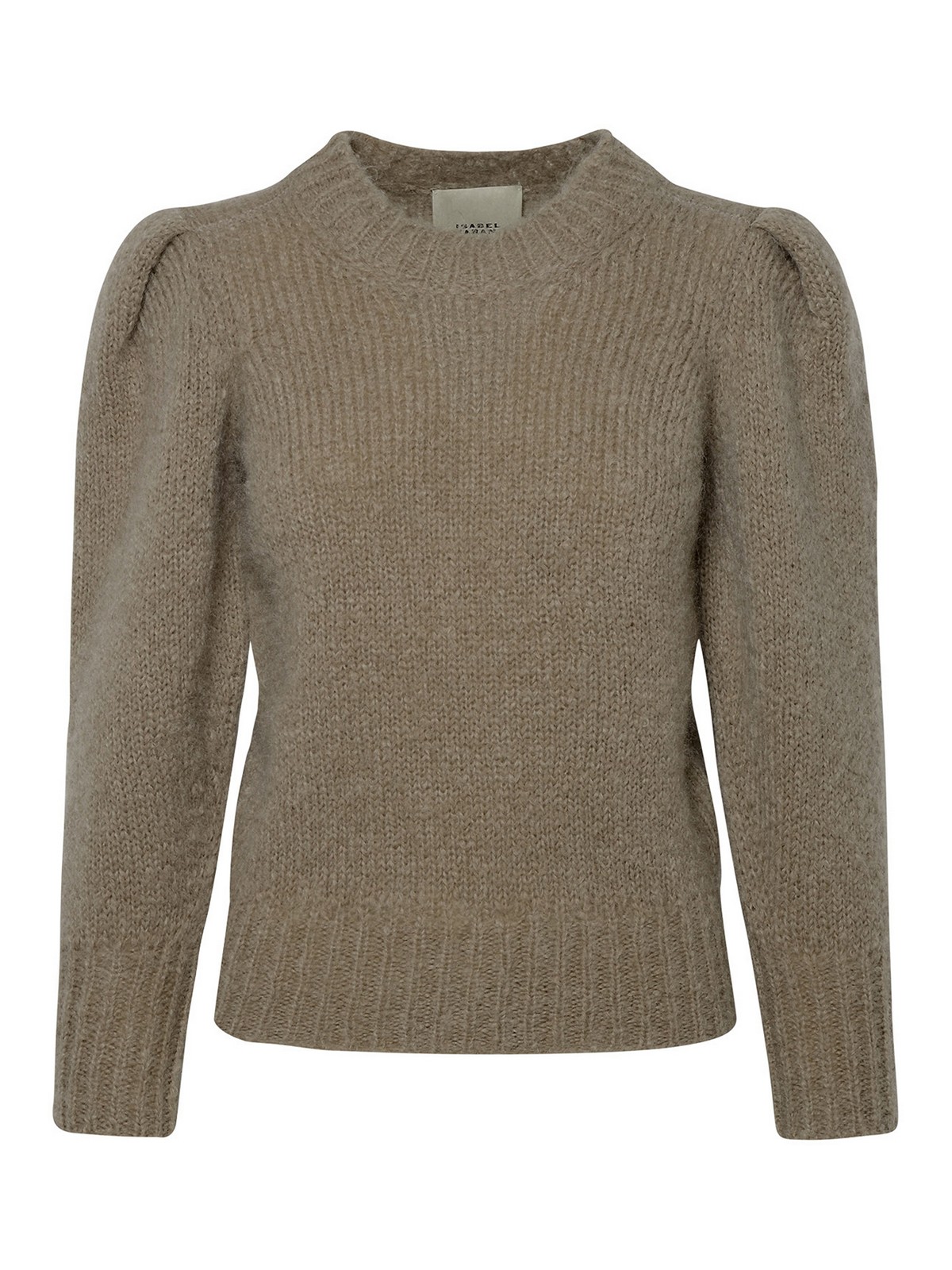 Shop Isabel Marant Emma Sweater In Beige Mohair