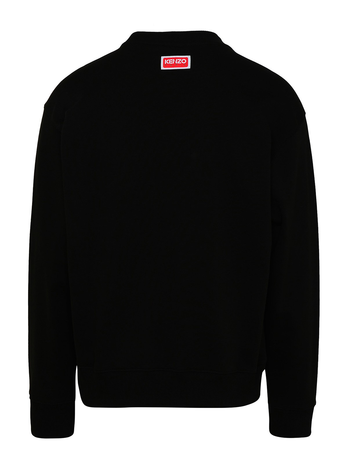 Shop Kenzo Black Cotton Sweatshirt In Negro