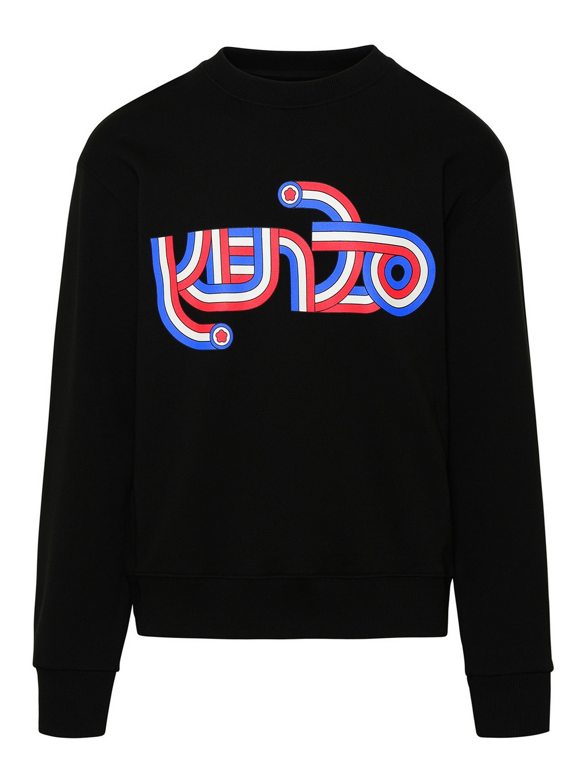 Kenzo Black Cotton Sweatshirt