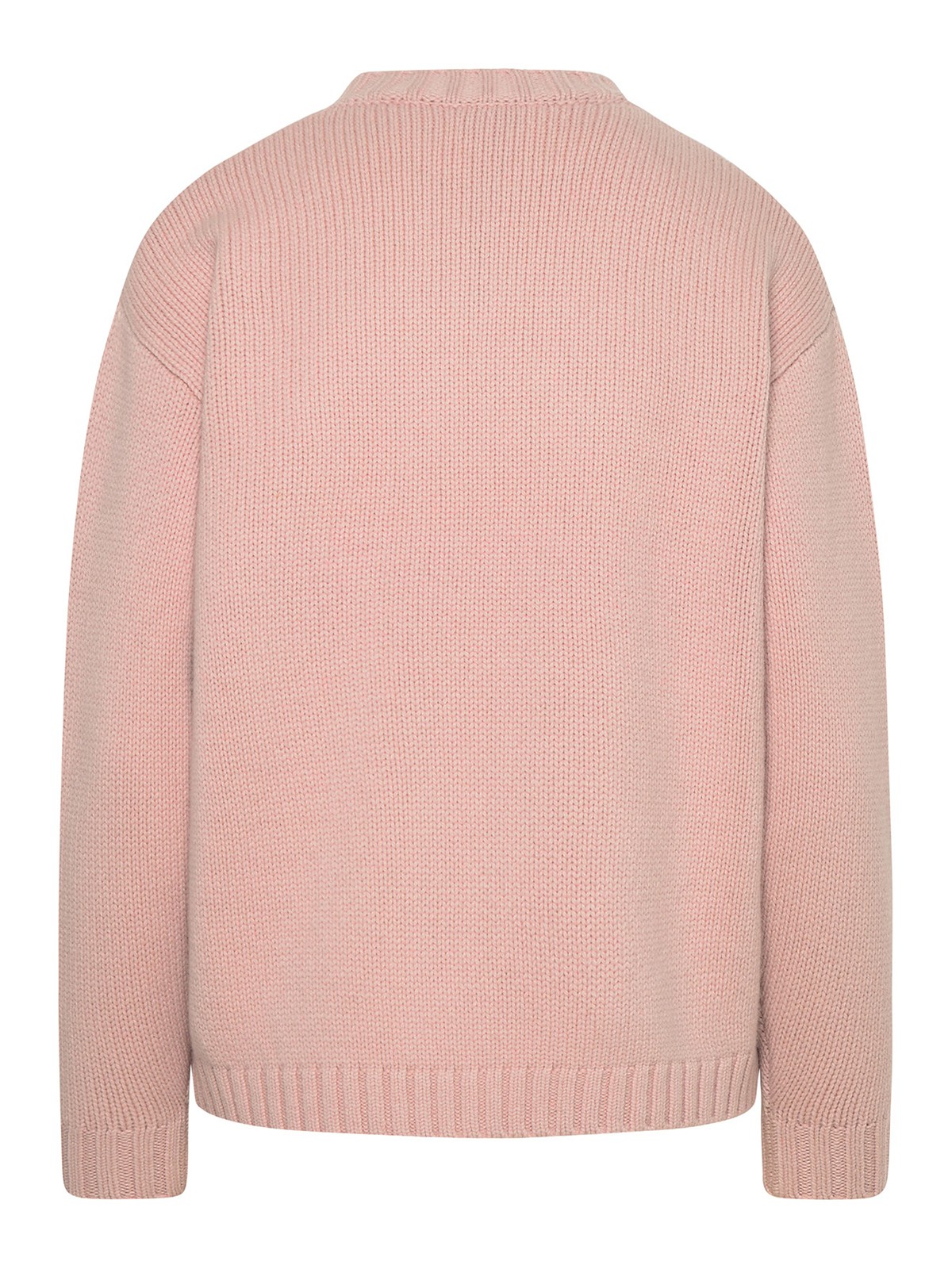 Shop Kenzo Pink Wool Sweater In Nude & Neutrals