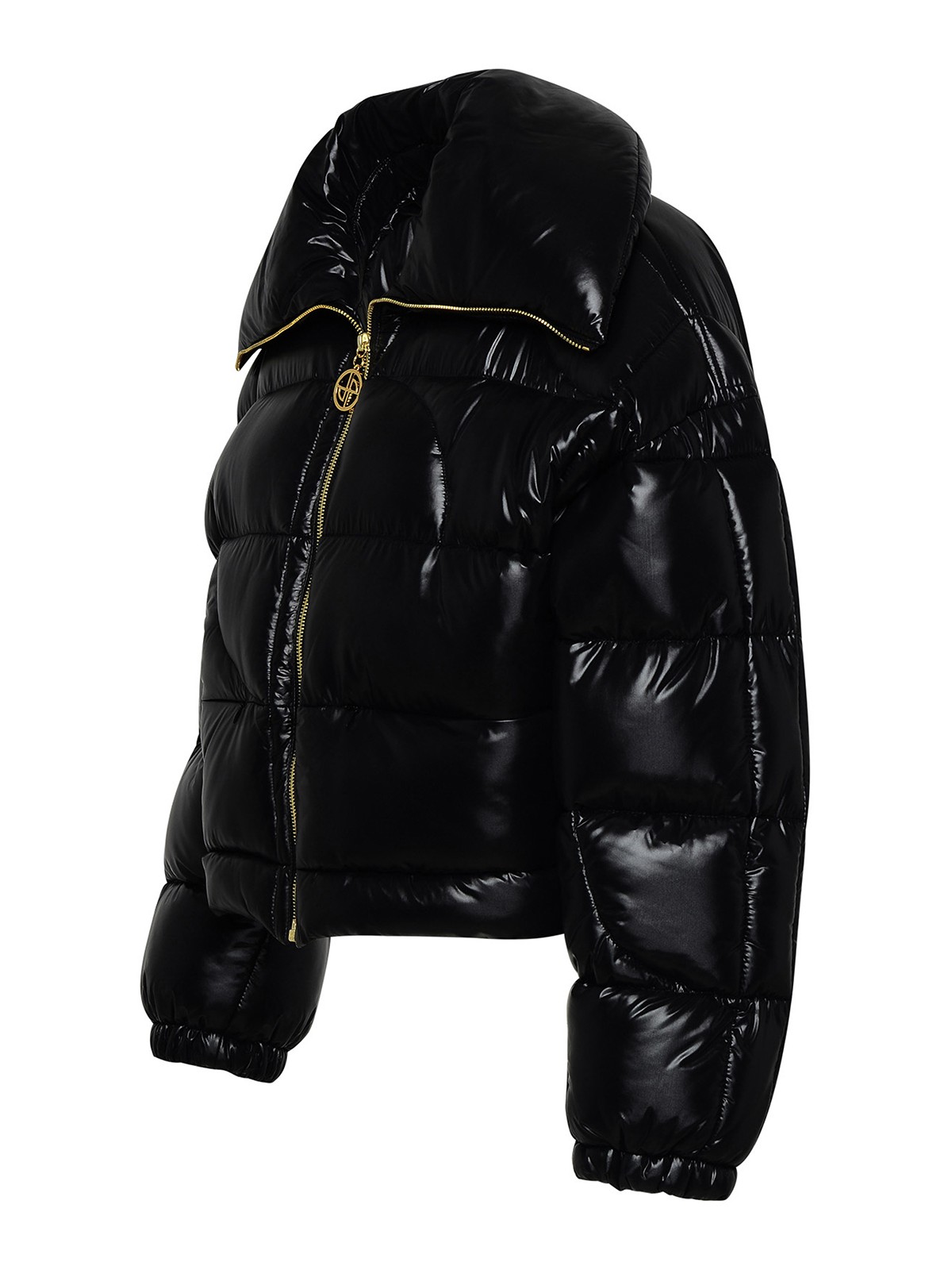 Shop Patou Black Polyamide Jacket In Negro