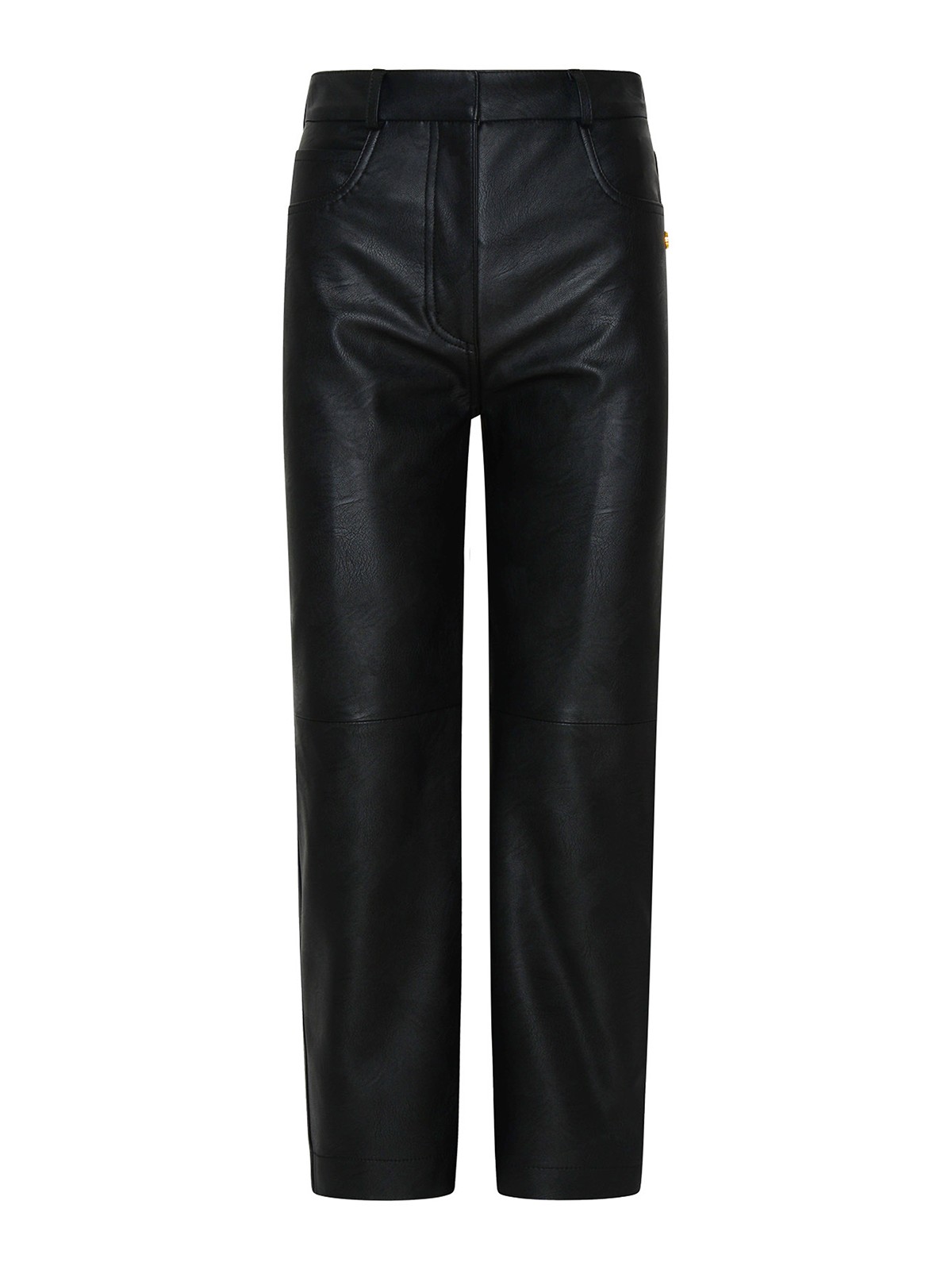 Shop Stella Mccartney Black Polyester Blend Trousers