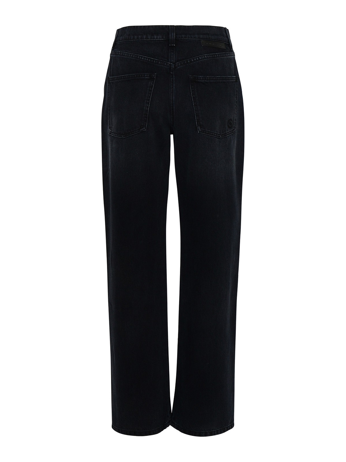 Shop Stella Mccartney Denim Jeans In Negro