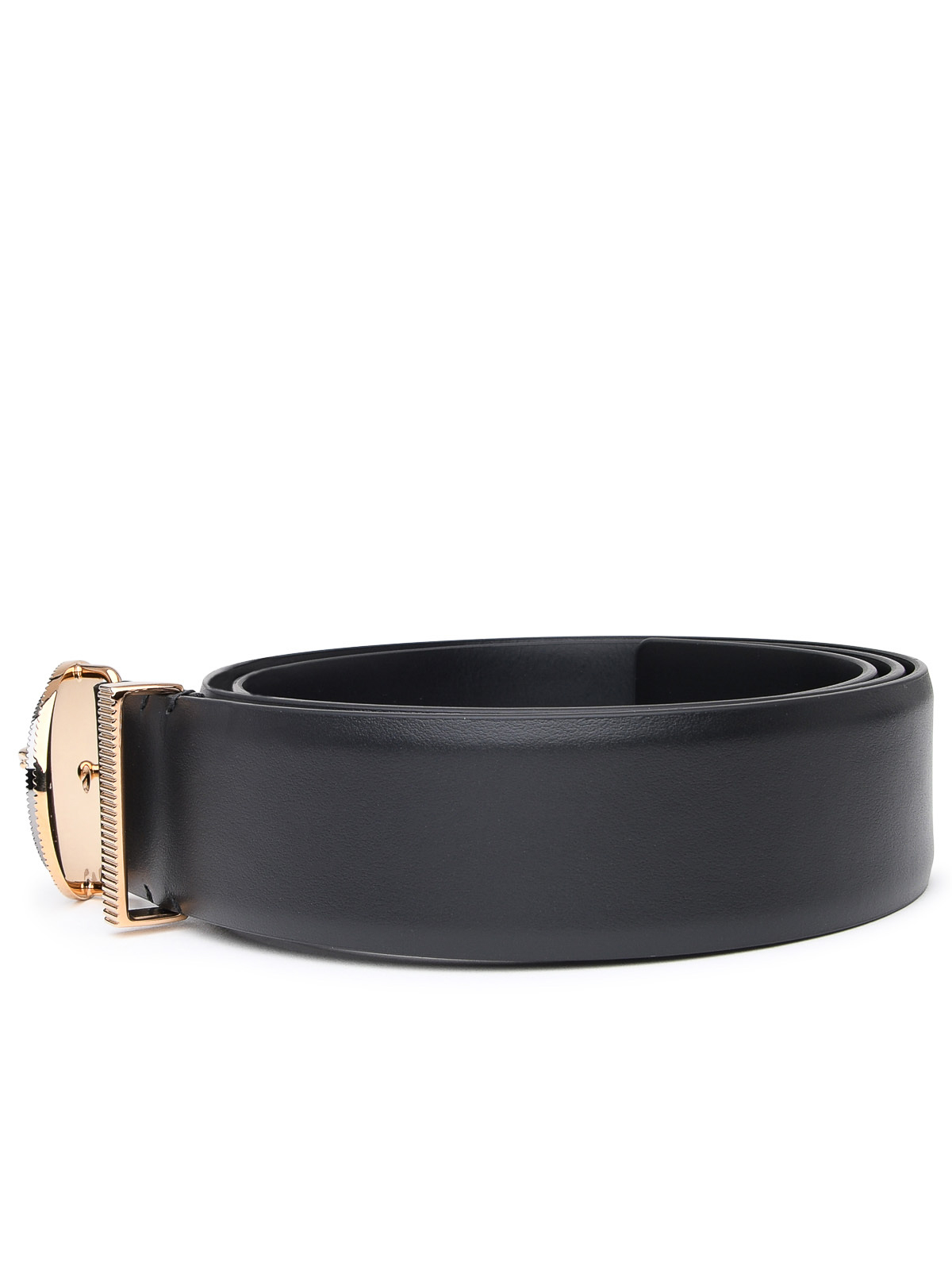Versace Men's Black Leather Medusa Buckle Belt, Brand Size 105 CM DCU4949  DVTP1 D41OH - Jomashop