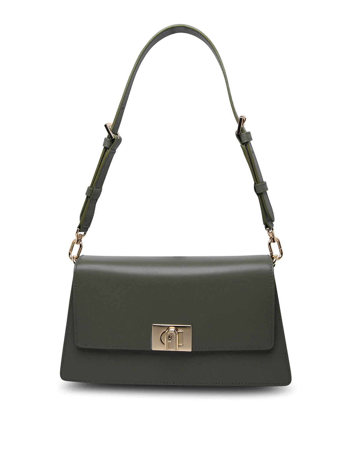 Zoe bag in green leather