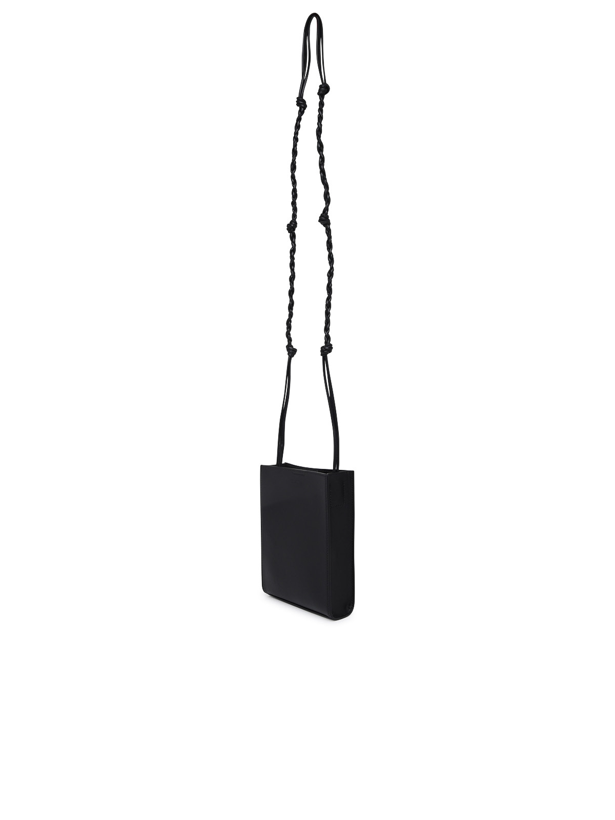 ショルダーバッグ・ポシェット JIL SANDER Black Leather Large Tangle Shoulder Bag JIL SANDER Tangle small leather shoulder bag | NET-A-PORTER