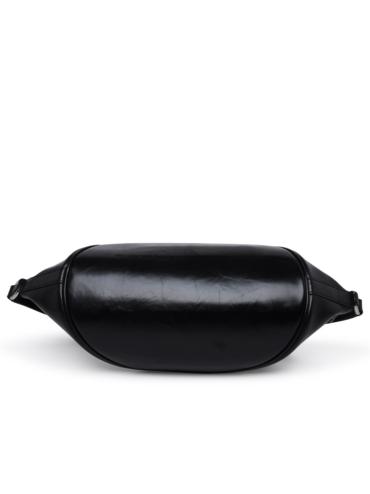 Shop Jil Sander Waist Bag In Black Leather