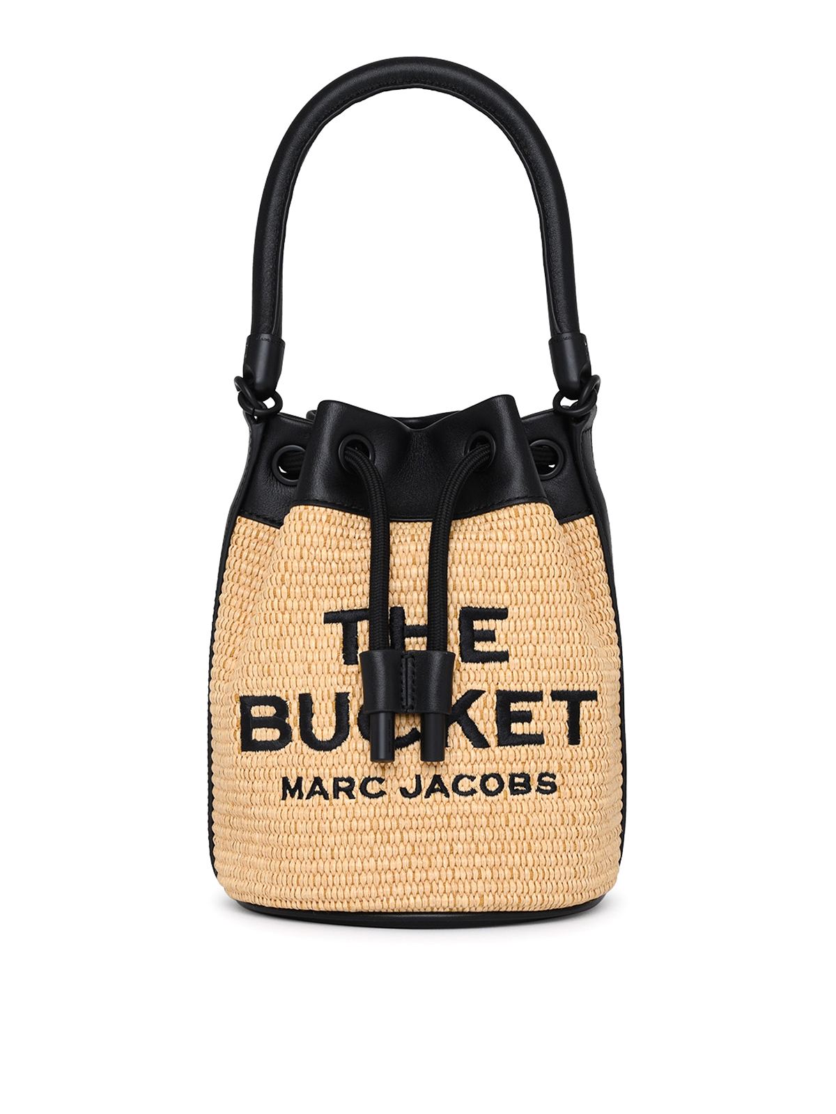 Marc Jacobs Borsa The Bucket In Tessuto Beige