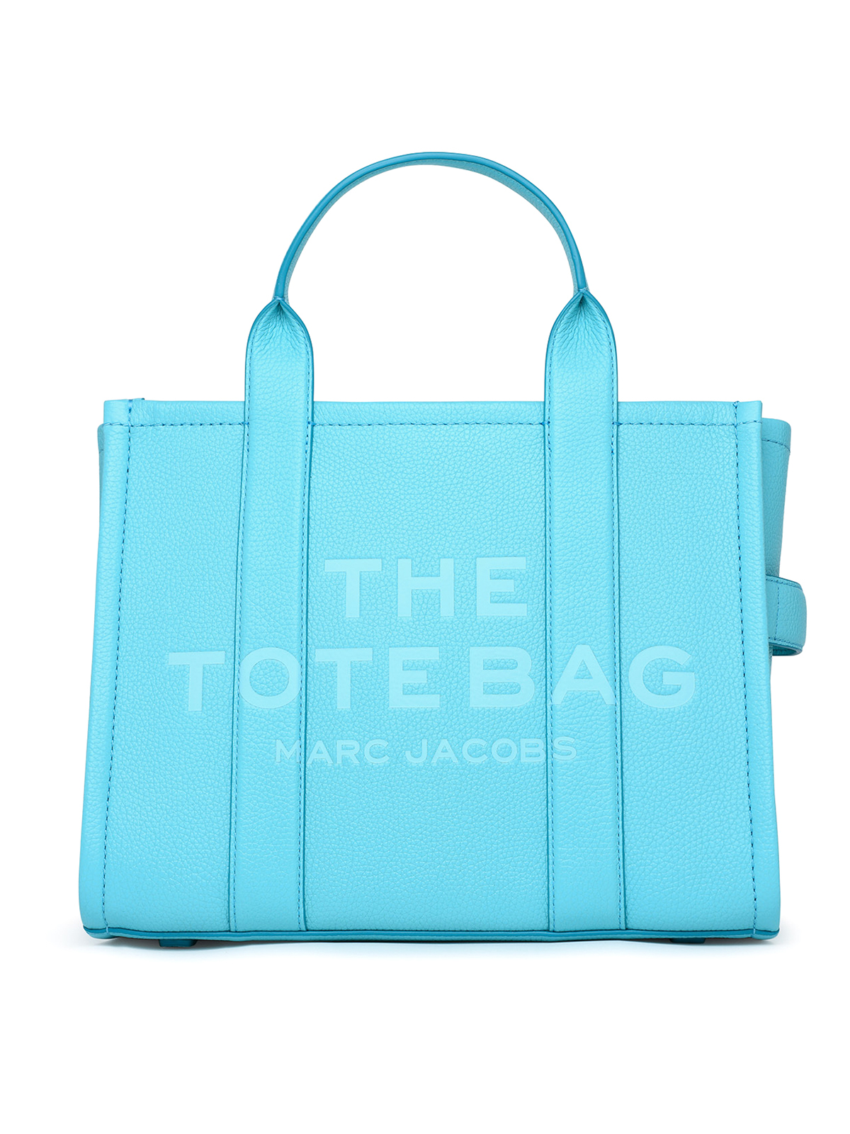 Totes bags Marc Jacobs Medium tote bag in light blue leather H004L01PF21444