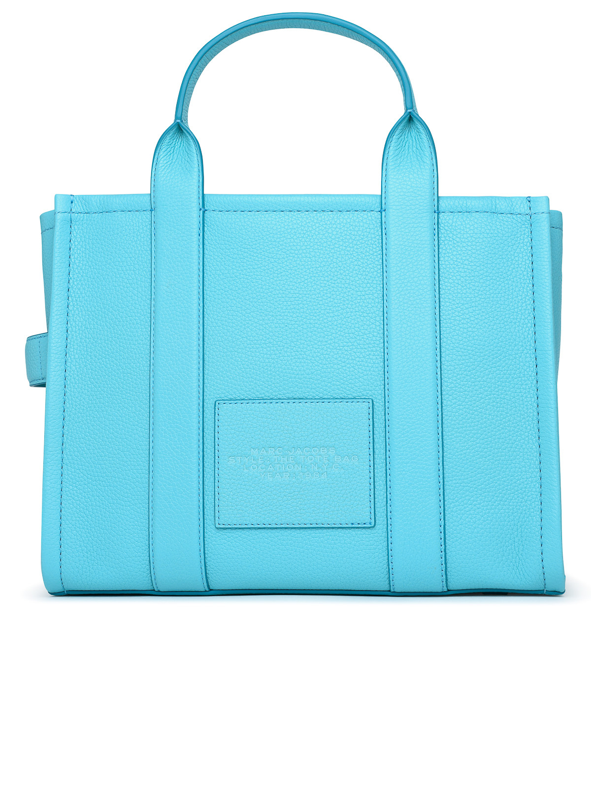 Marc Jacobs Medium tote bag in light blue leather H004L01PF21444