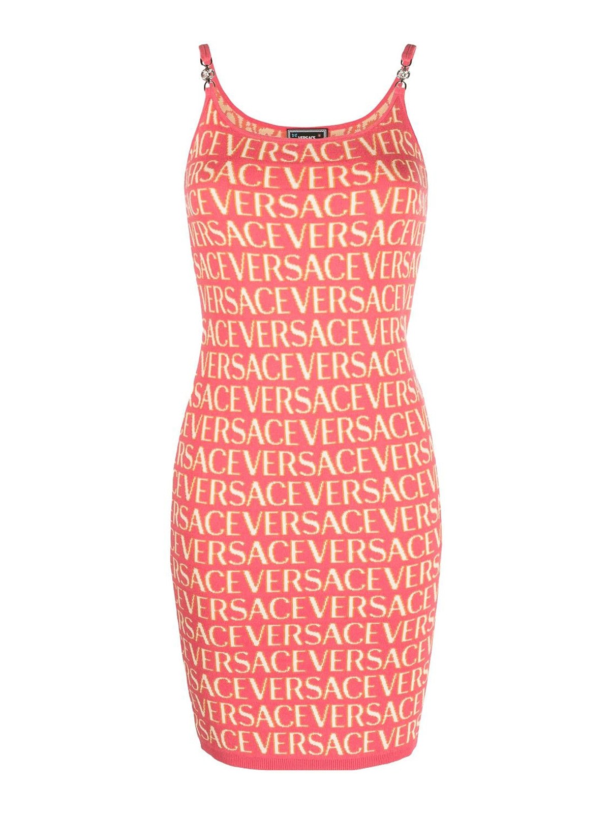 Versace Dress In Fuchsia