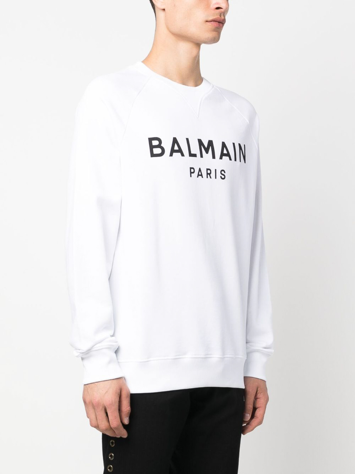 コリアグランドセール - スウェットシャツ/セーター Balmain 白 BH1JQ005BB65GAB | トップス