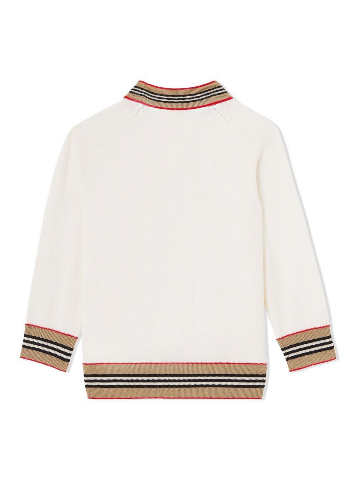 Burberry カーディガン - 白 - 女の子|8054222A1452IVORY