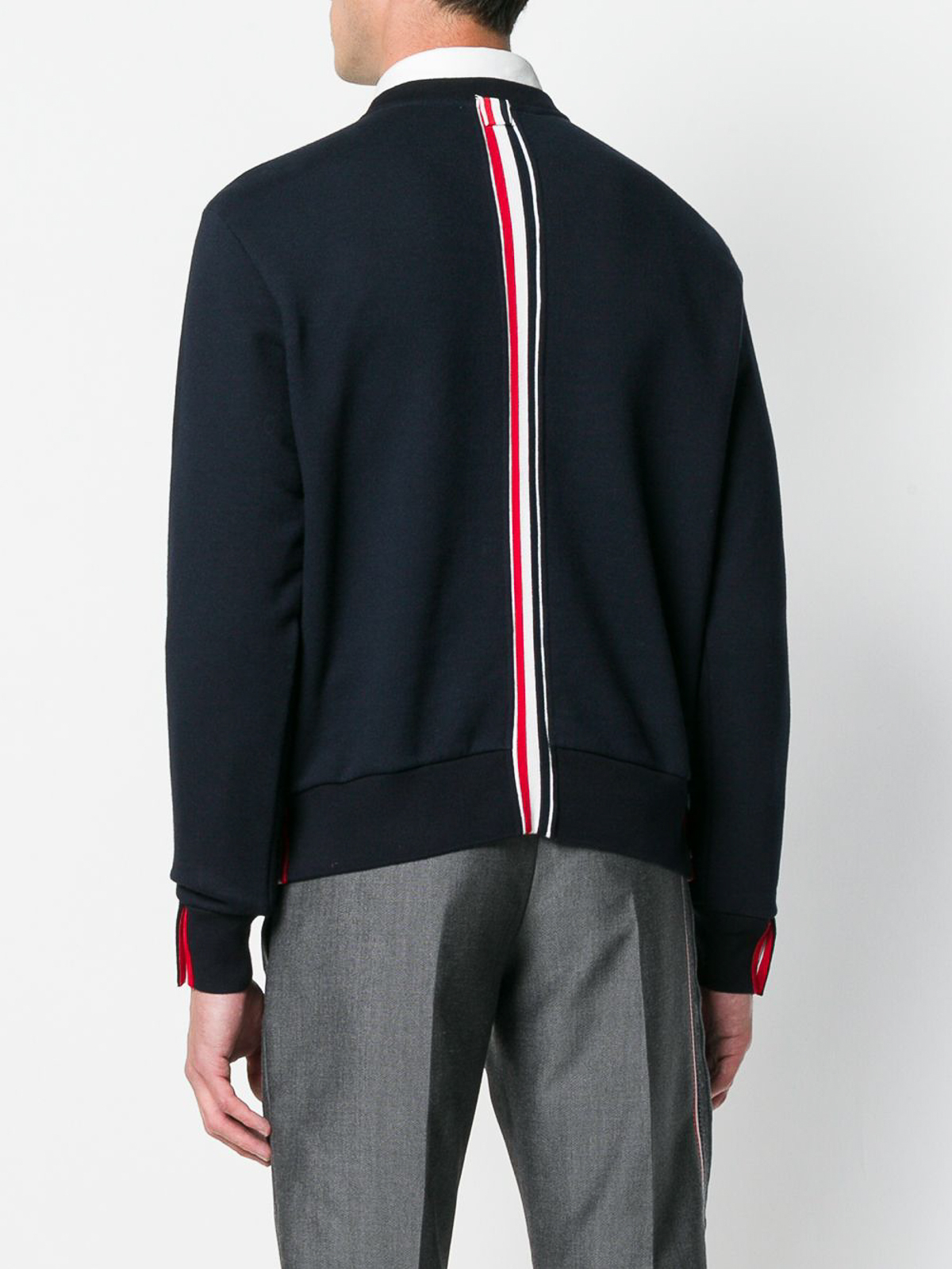 Thom Browne MJT085A03377415 関税送料込 Thom Browne Crewneck - Blue - Men | MJT085A03377415 | thebs.com
