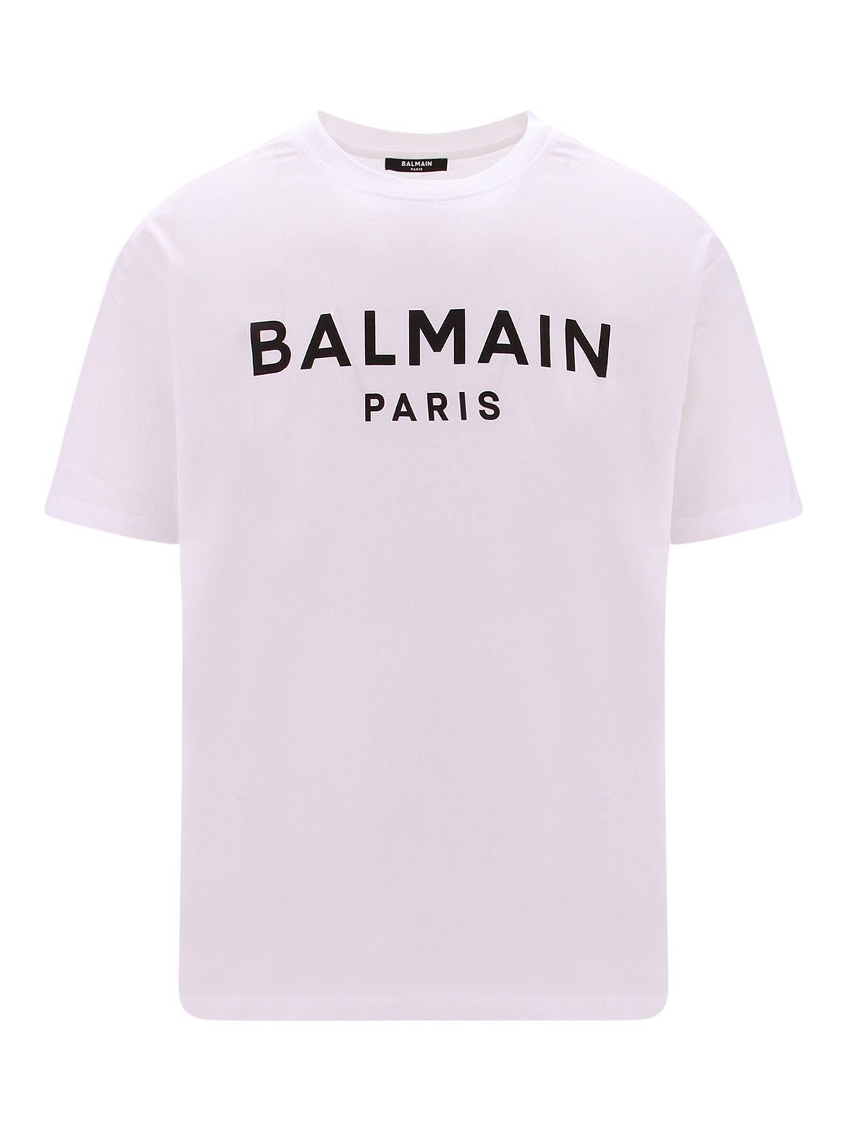 Shop Balmain T-shirt In Blanco