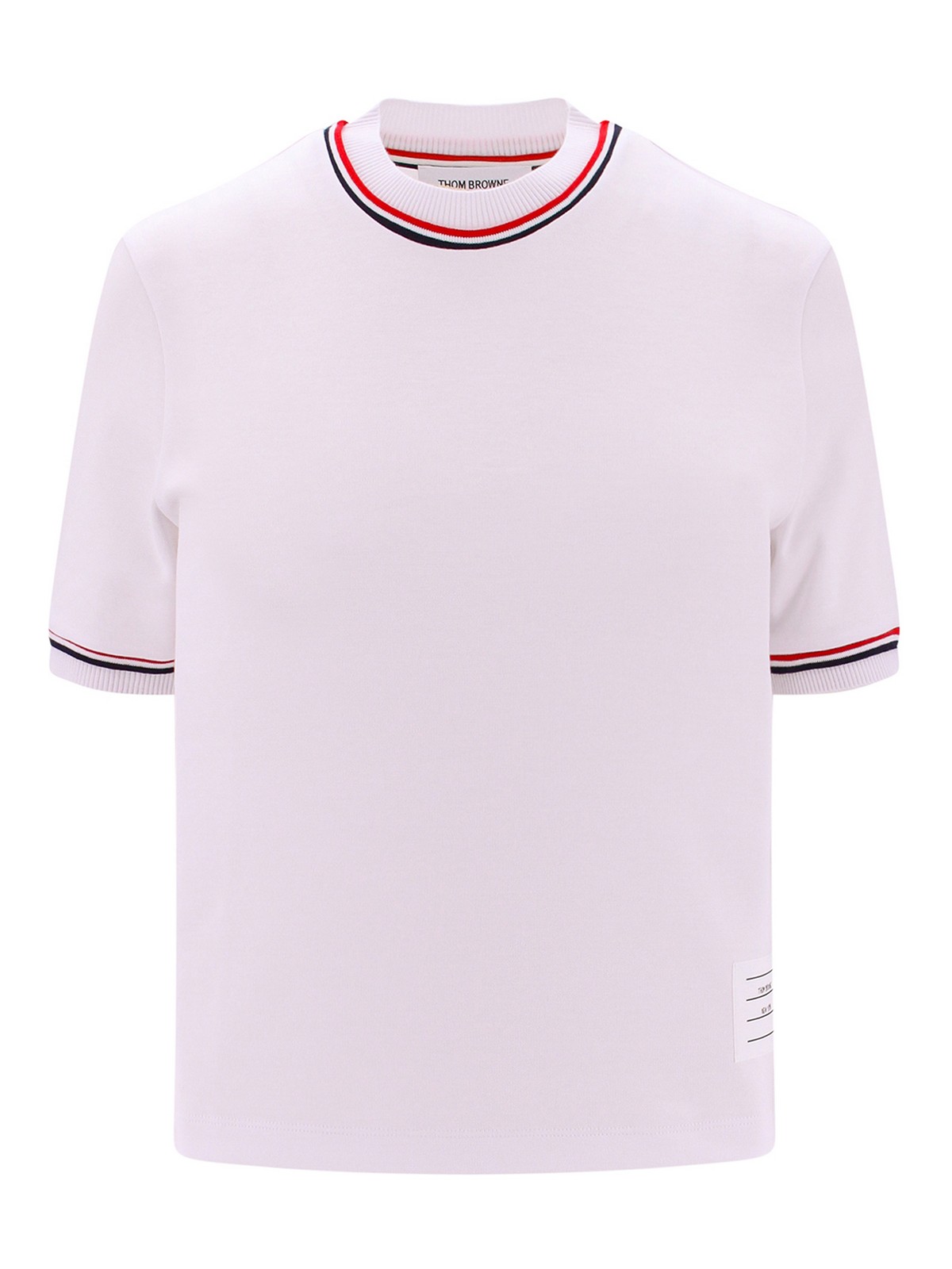 Shop Thom Browne Camiseta - Blanco