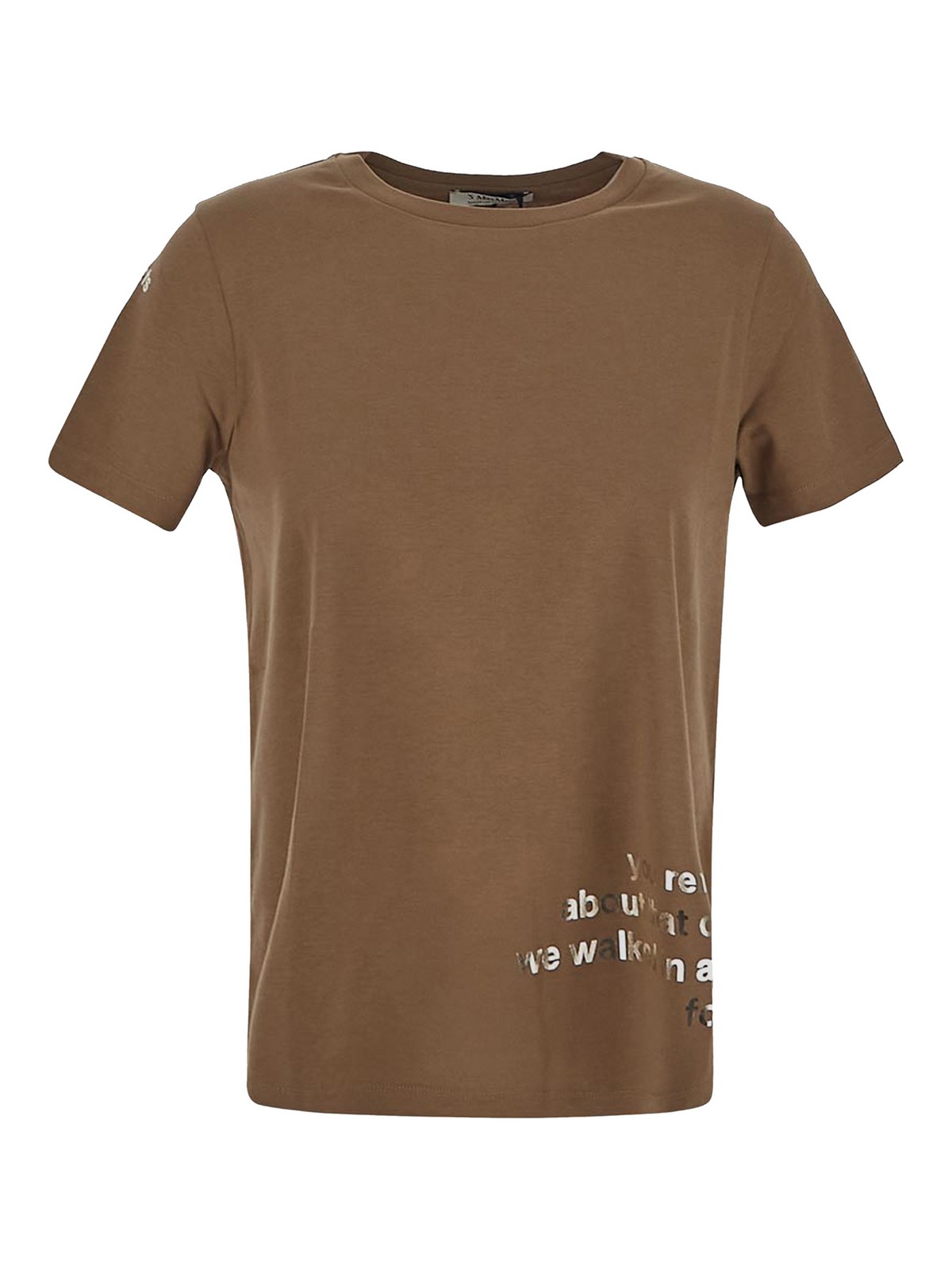 's Max Mara T-shirt In Brown