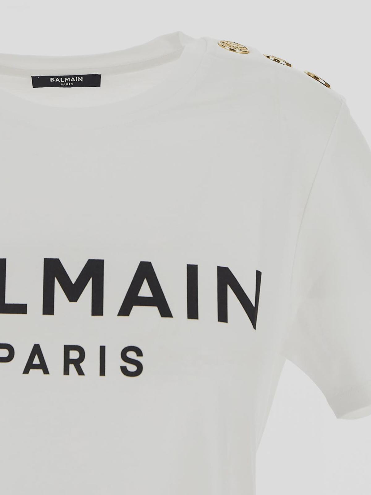 Tシャツ・カットソー BALMAIN Women Tops BF1EF005BB02GAB White Balmain T-shirt - White - Women | BF1EF005BB02GAB | thebs.com