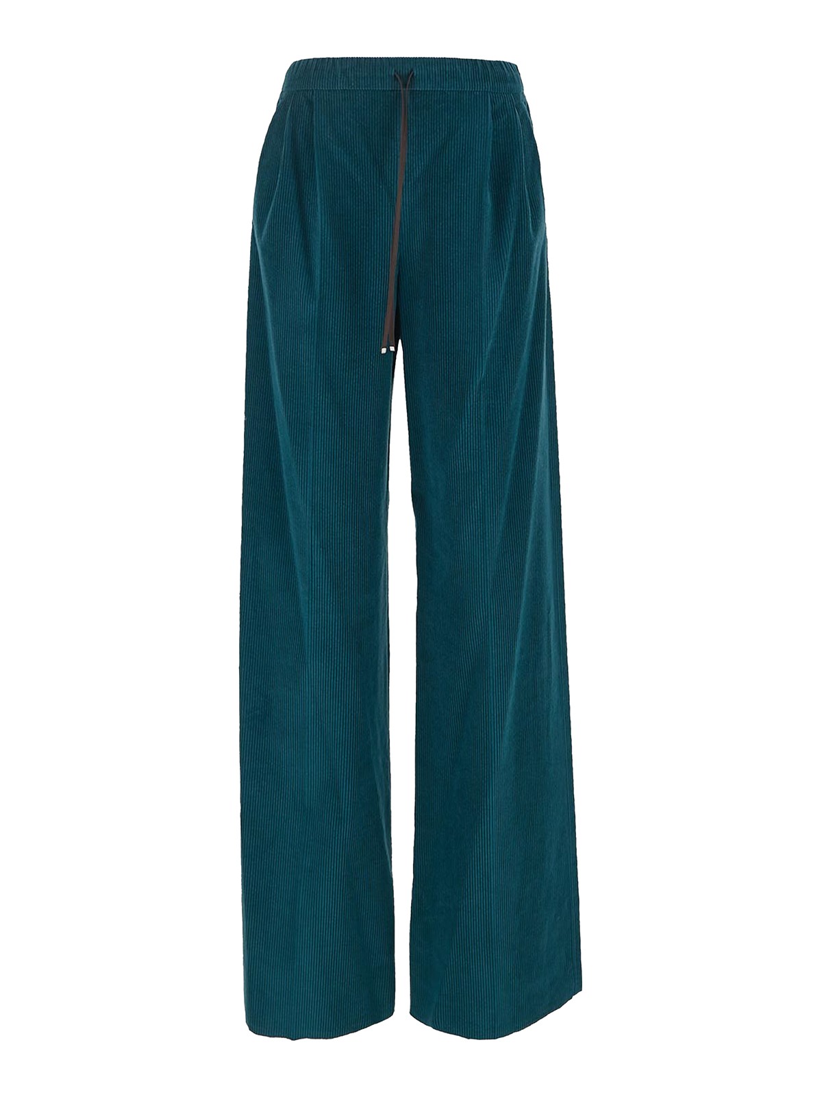 Max Mara Casual Trousers In Light Blue