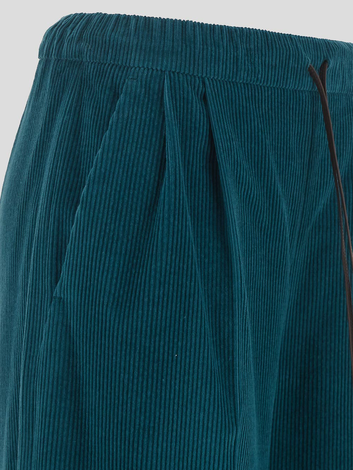 Shop Max Mara Casual Trousers In Light Blue