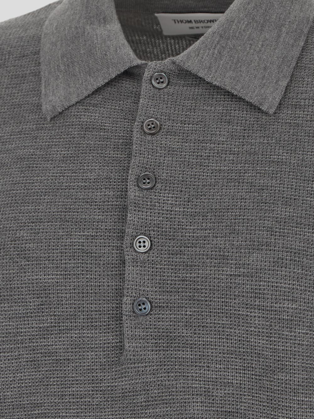 Thom Browne ポロシャツ - グレー|MKP097AY1014055 | THEBS