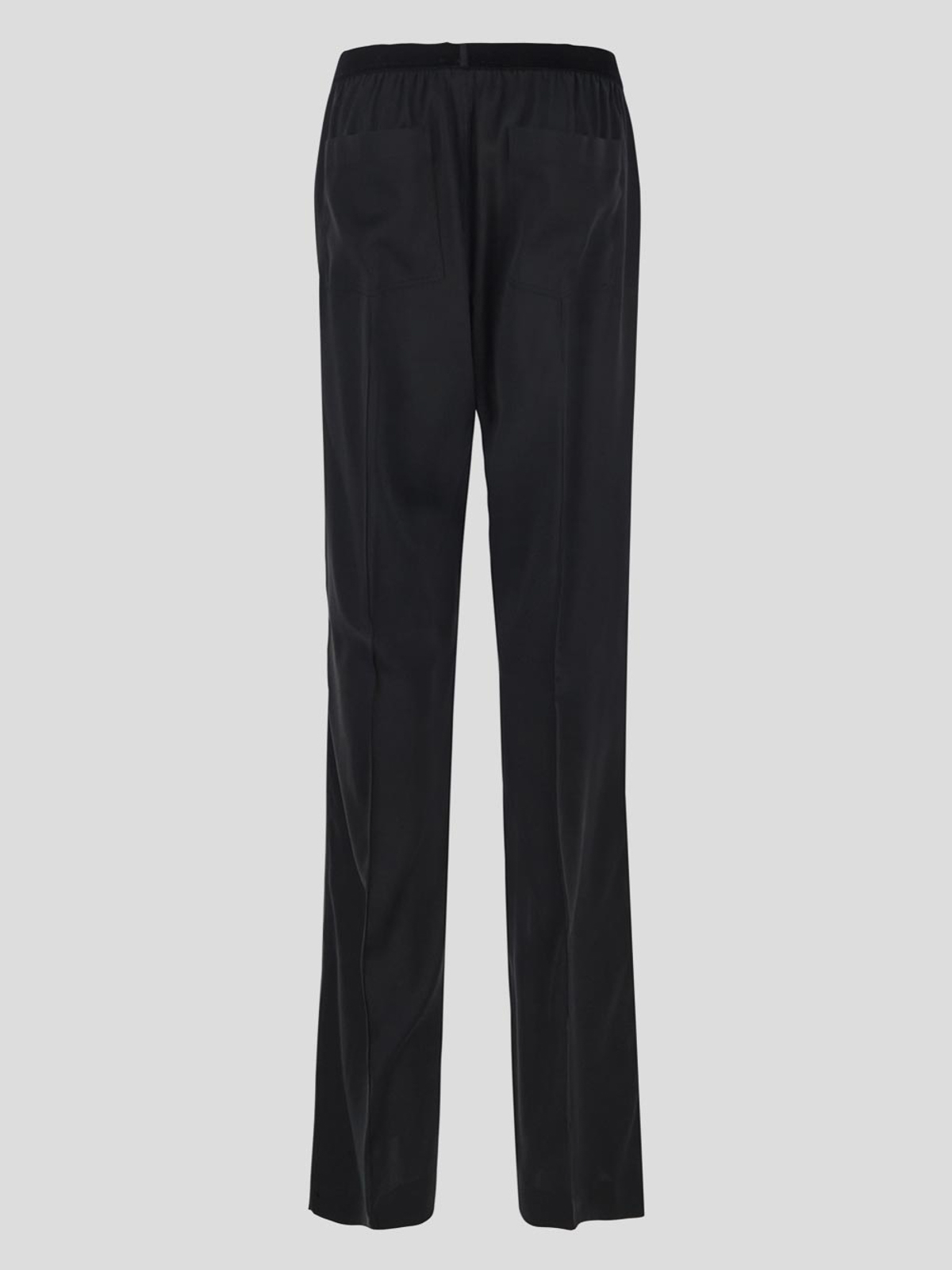 Shop Tom Ford Silk Pants In Negro