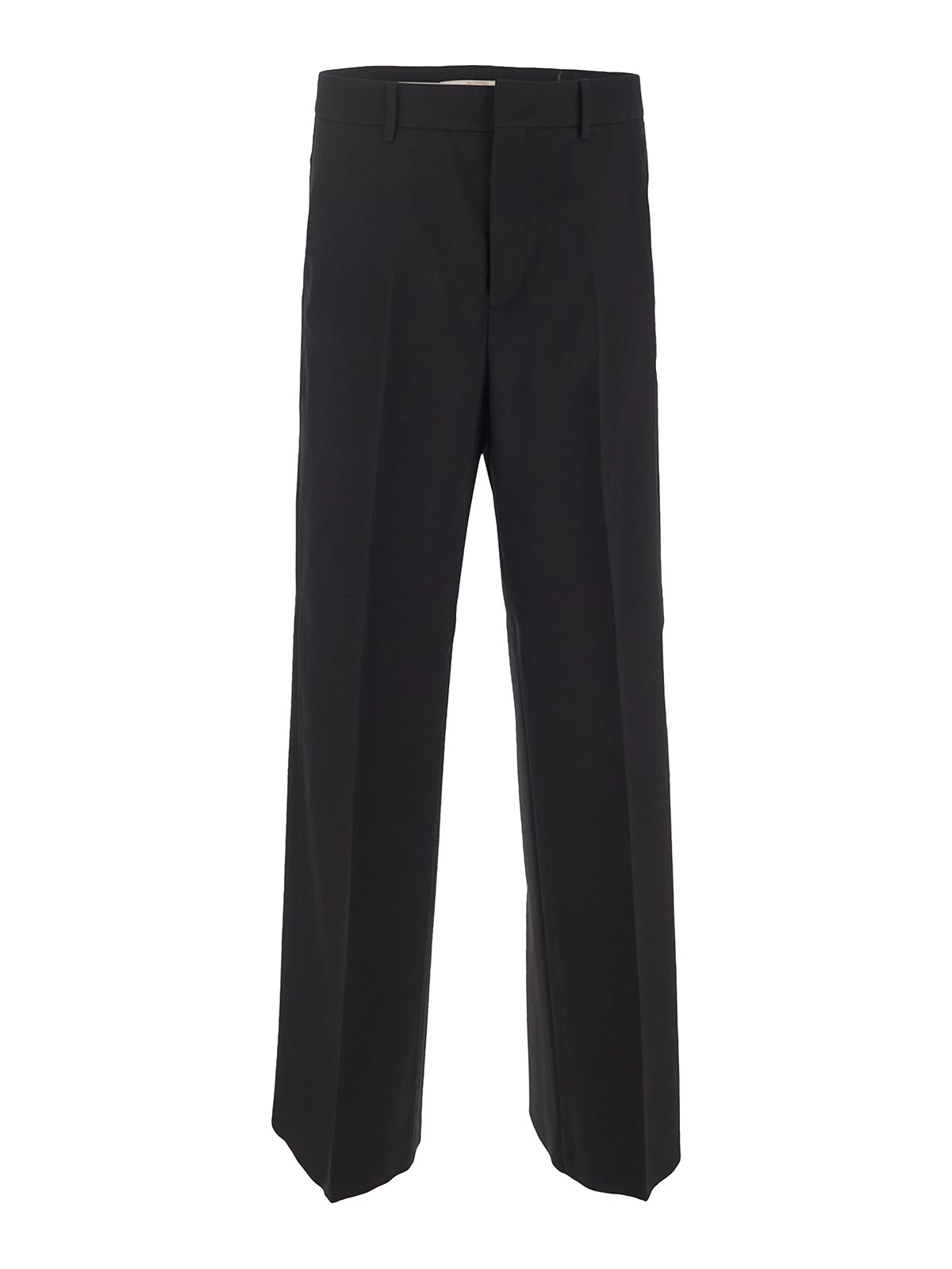Shop Valentino Casual Trousers In Negro