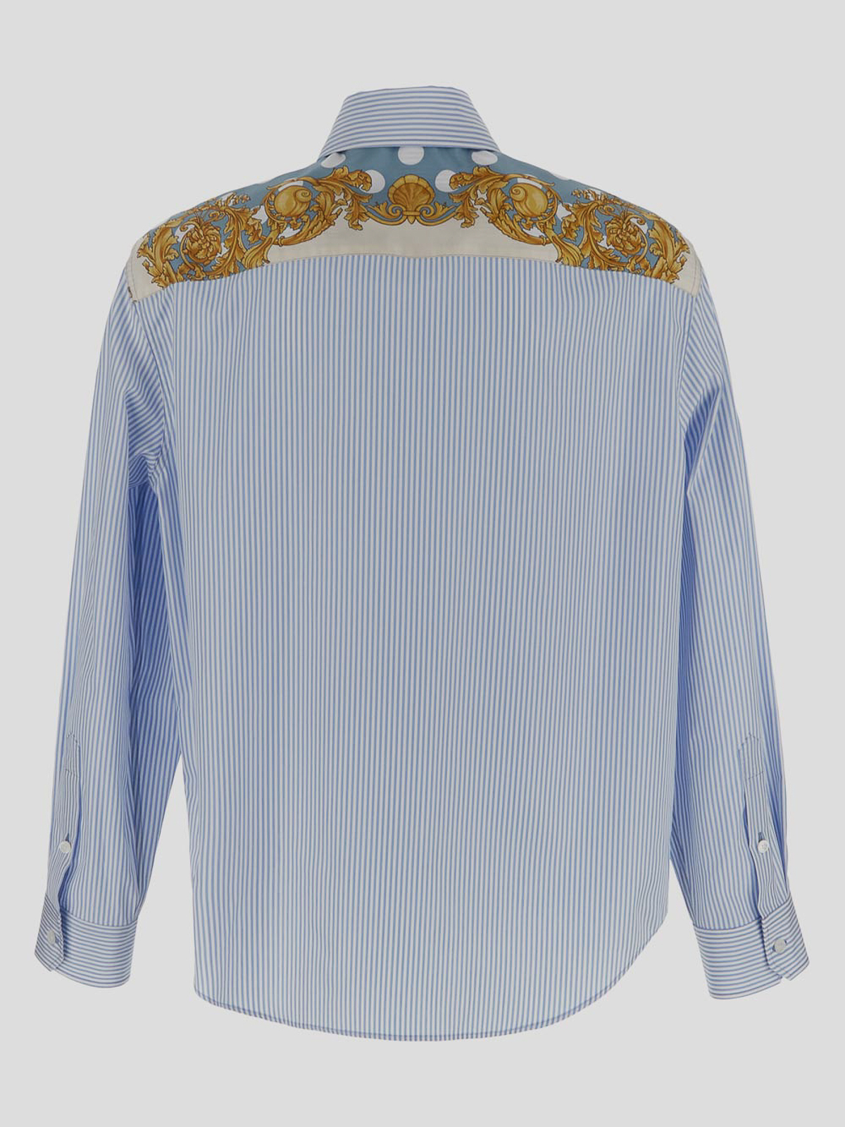 Shop Versace Shirt In Blue