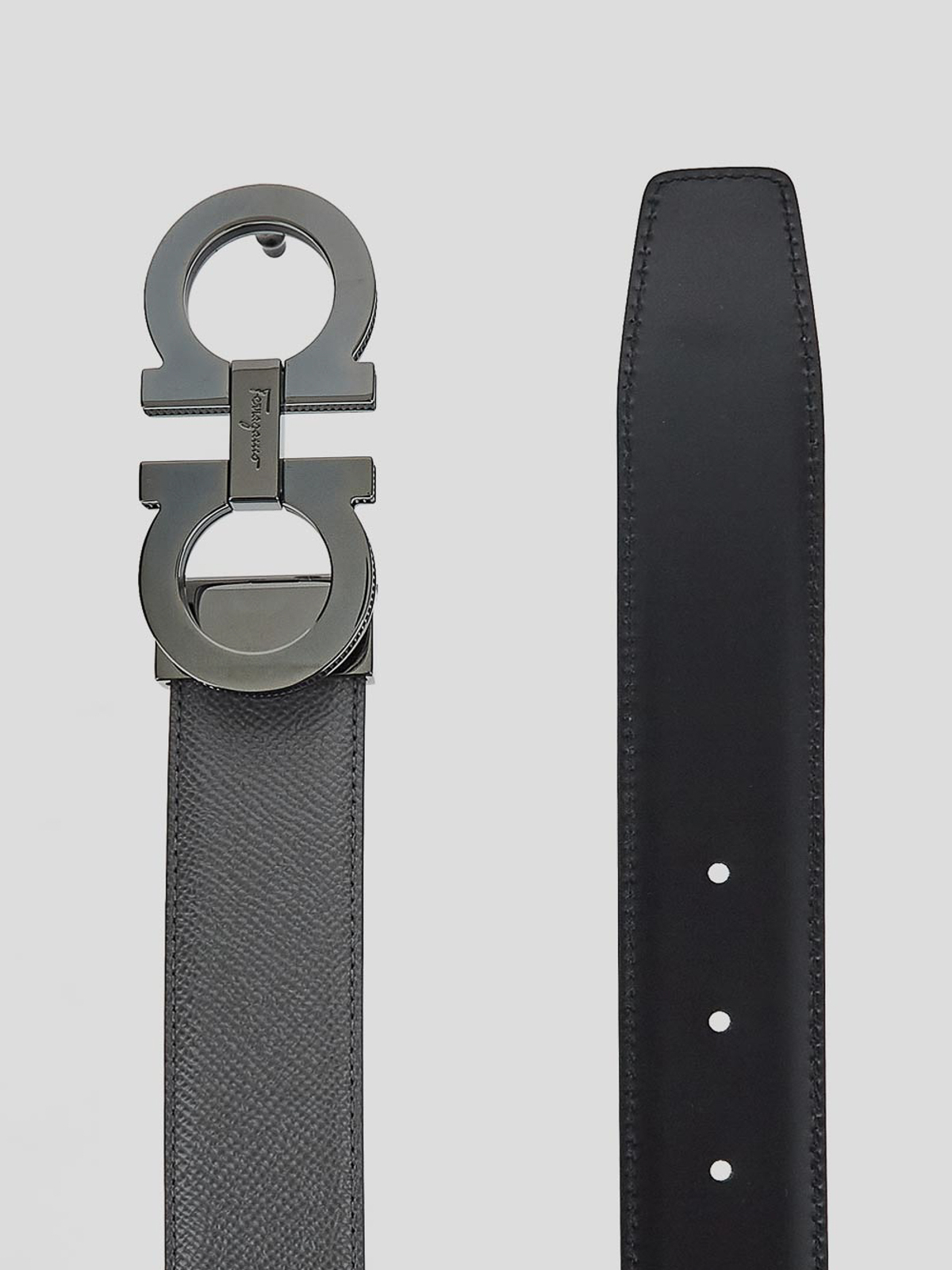 Belts Salvatore Ferragamo Belt 67A166764202DARKGREYNERO