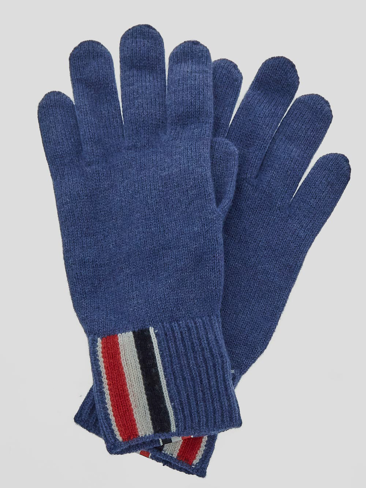 Shop Thom Browne Gloves In Blue