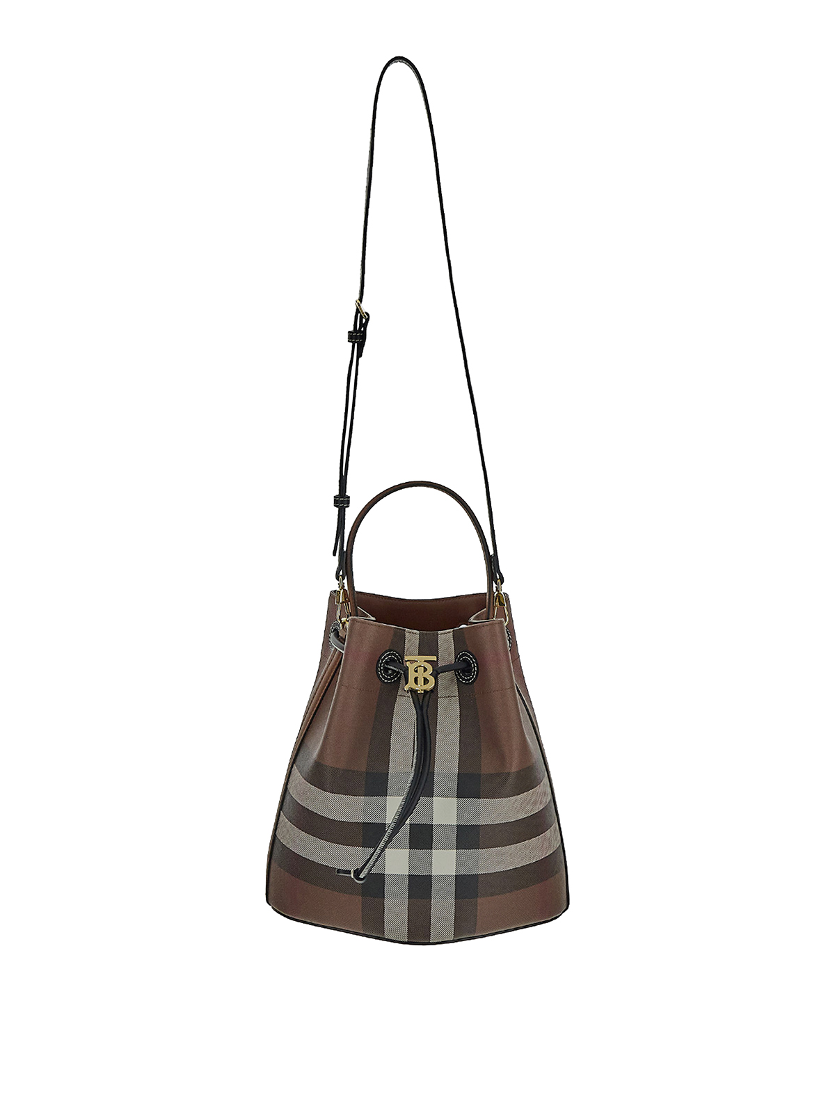 Burberry Tote In Brown