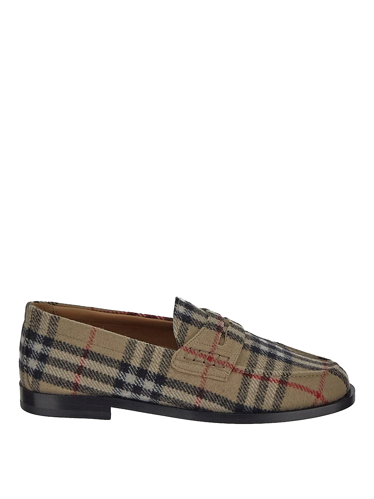Burberry Loafers In Beis