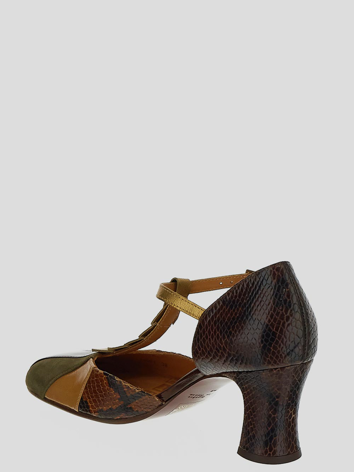 Shop Chie Mihara Pumps In Gold
