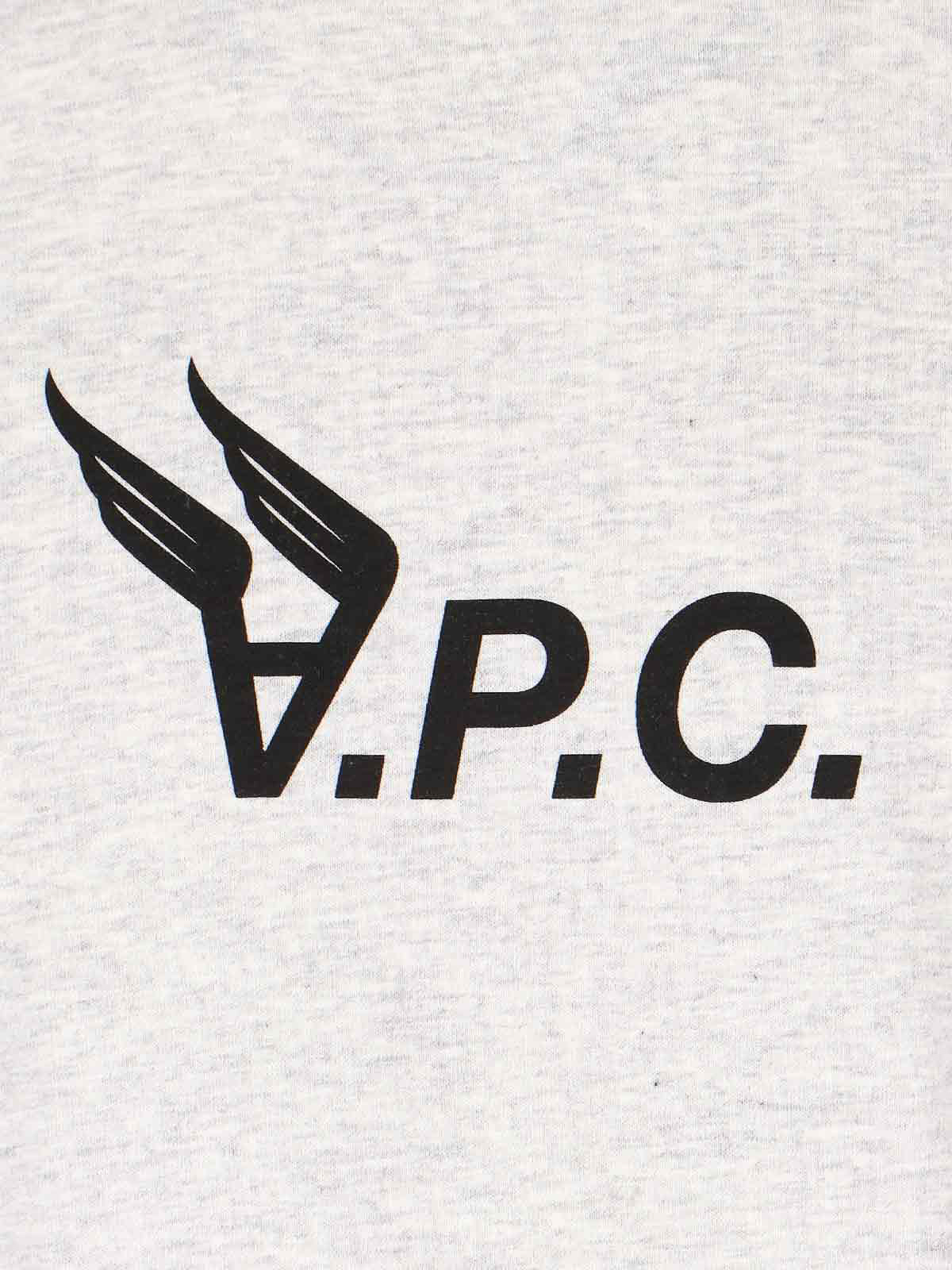 Shop Apc A.p.c. T-shirts And Polos Grey