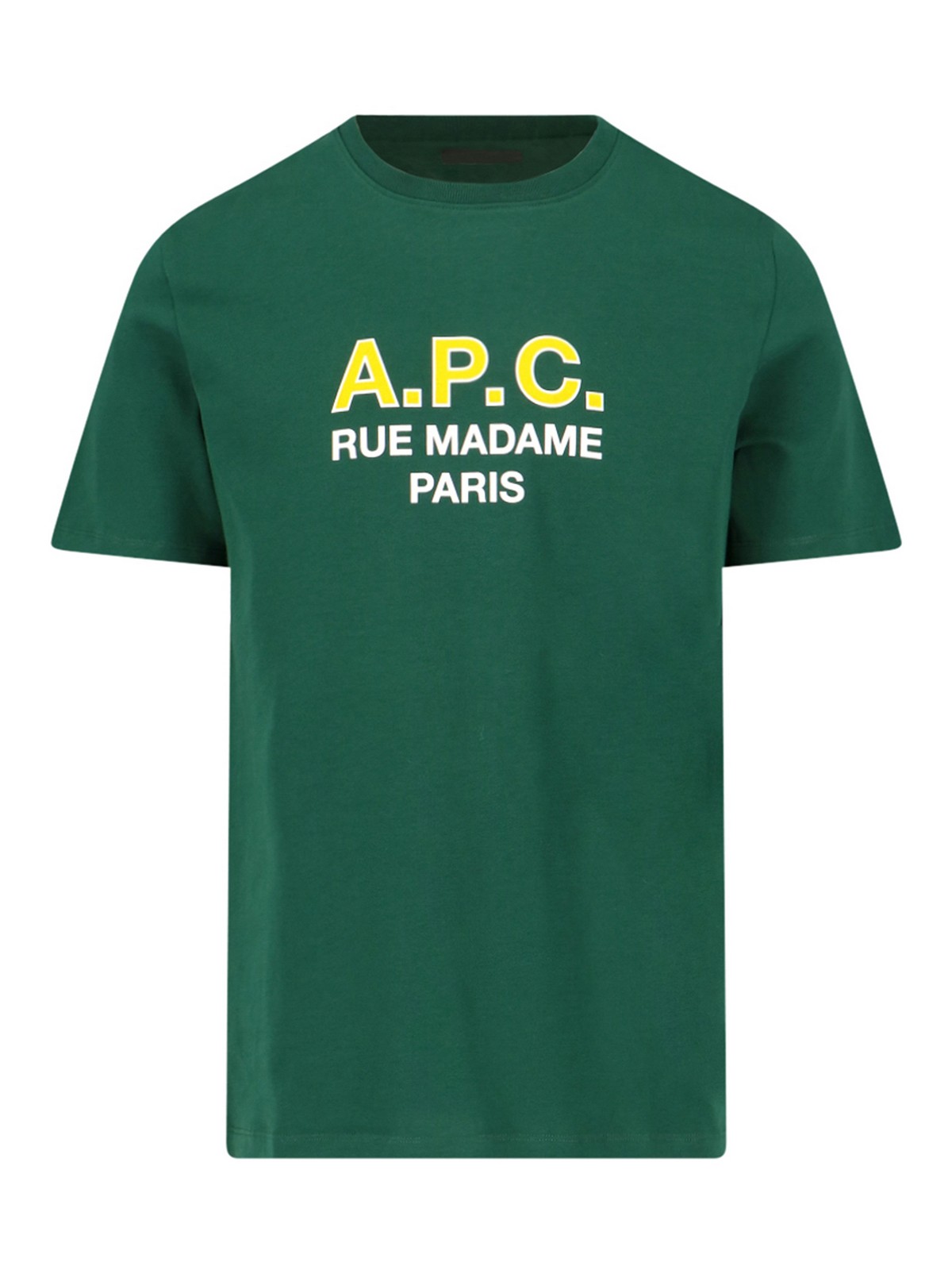 Apc A.p.c. T-shirts And Polos Green
