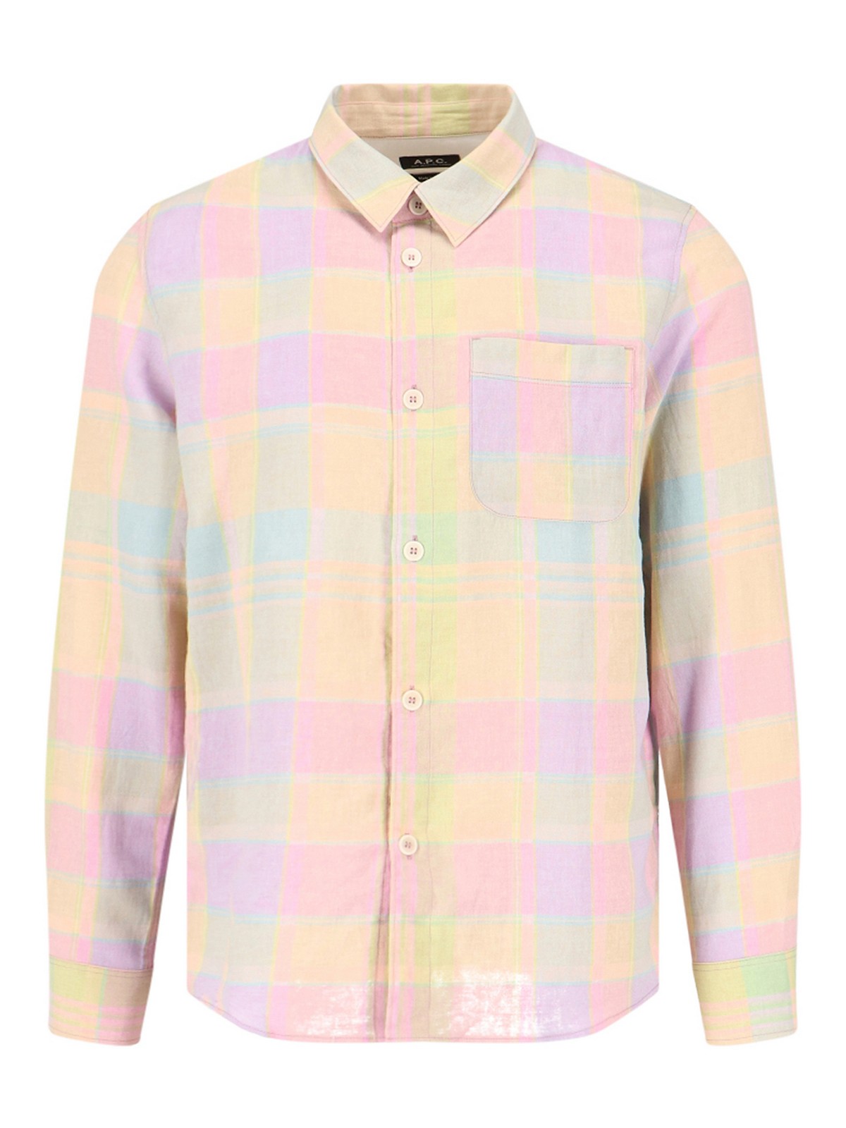 Shop Apc A.p.c. Shirts Multicolour