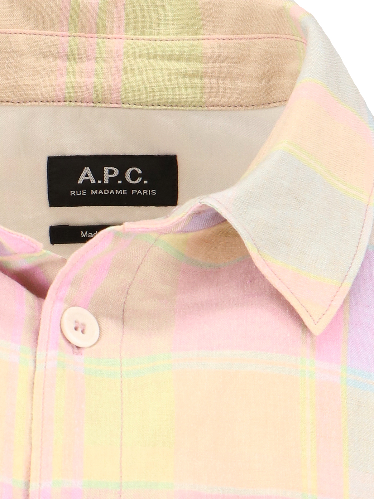 Shop Apc A.p.c. Shirts Multicolour