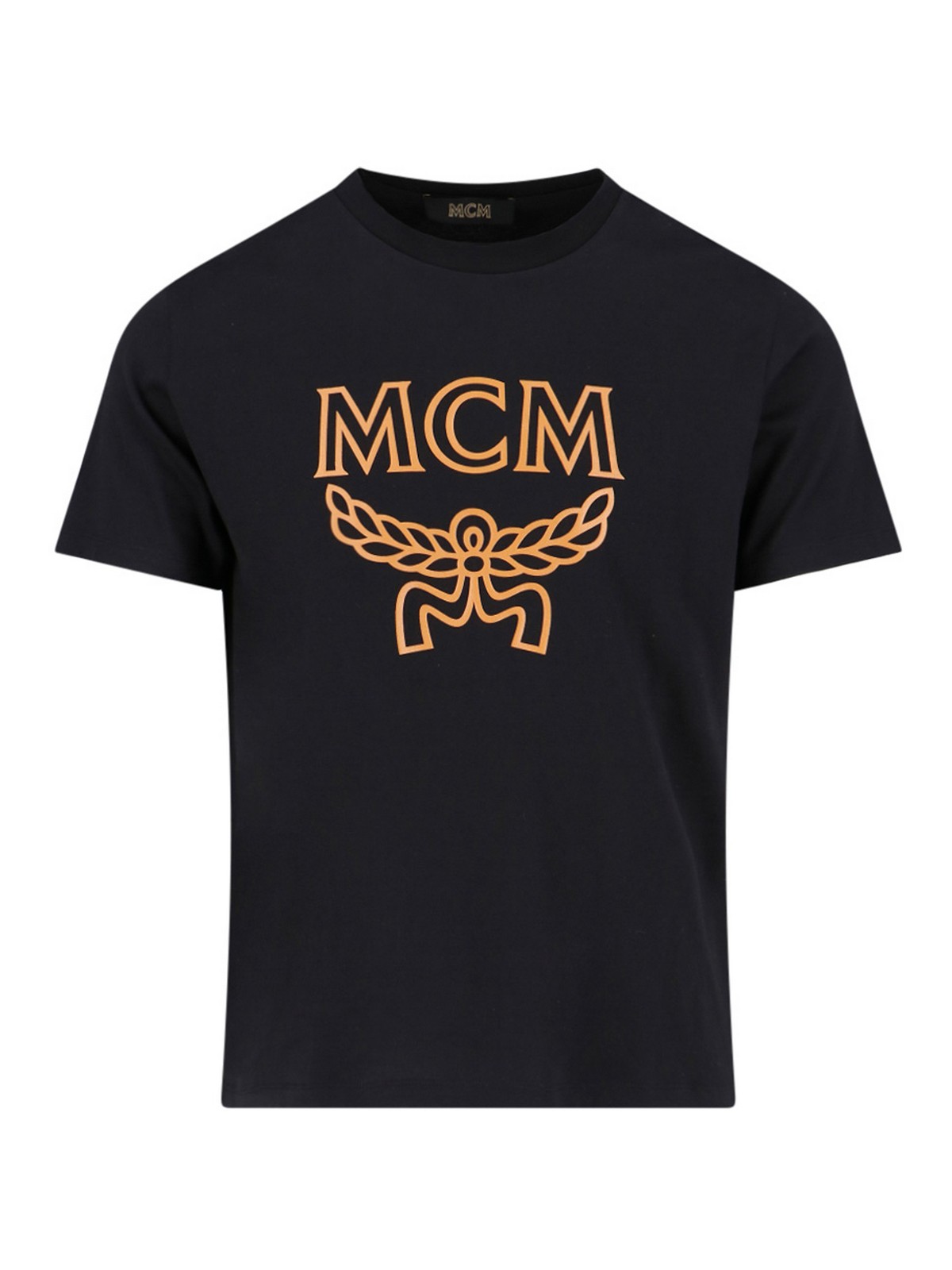 Shop Mcm T-shirts And Polos Black