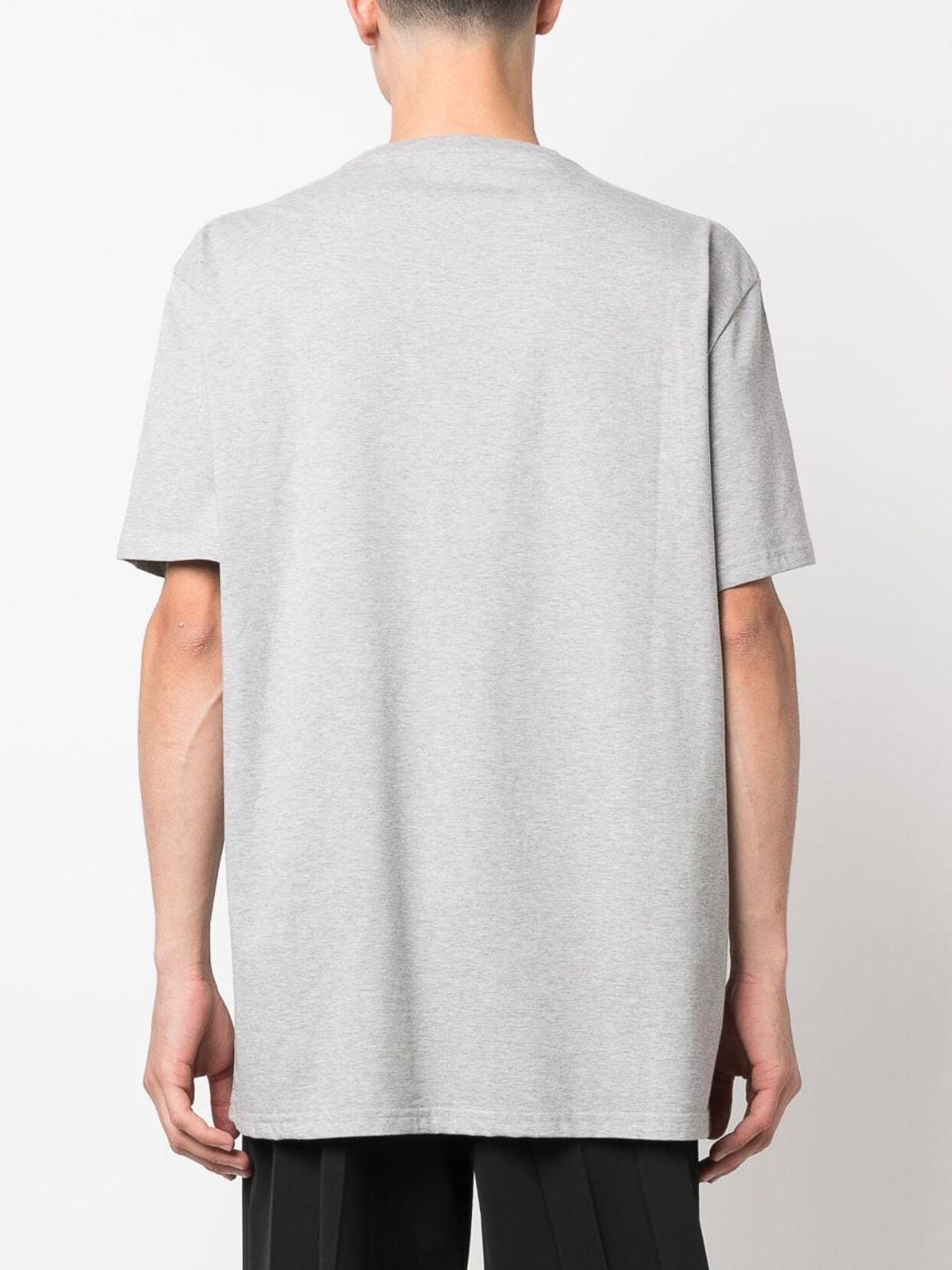 Shop Alexander Mcqueen Camiseta - Gris In Grey