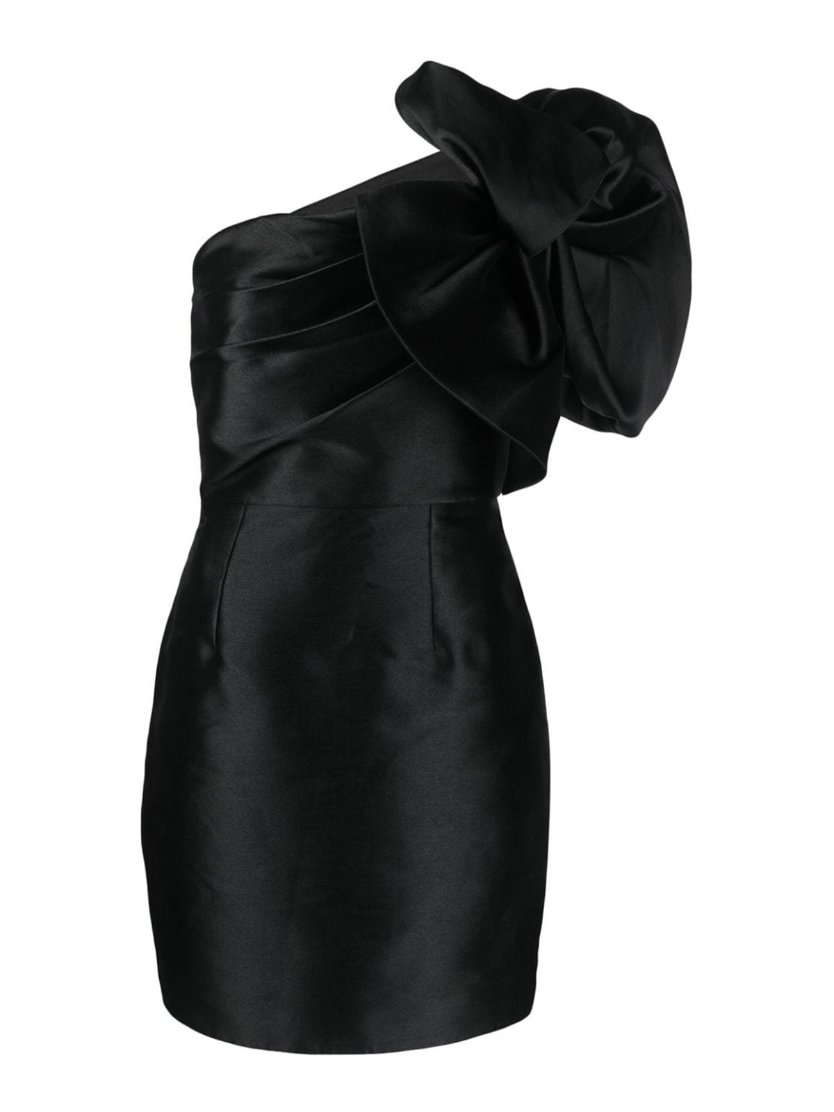 Shop Solace London Vestido De Cóctel - Alana In Black