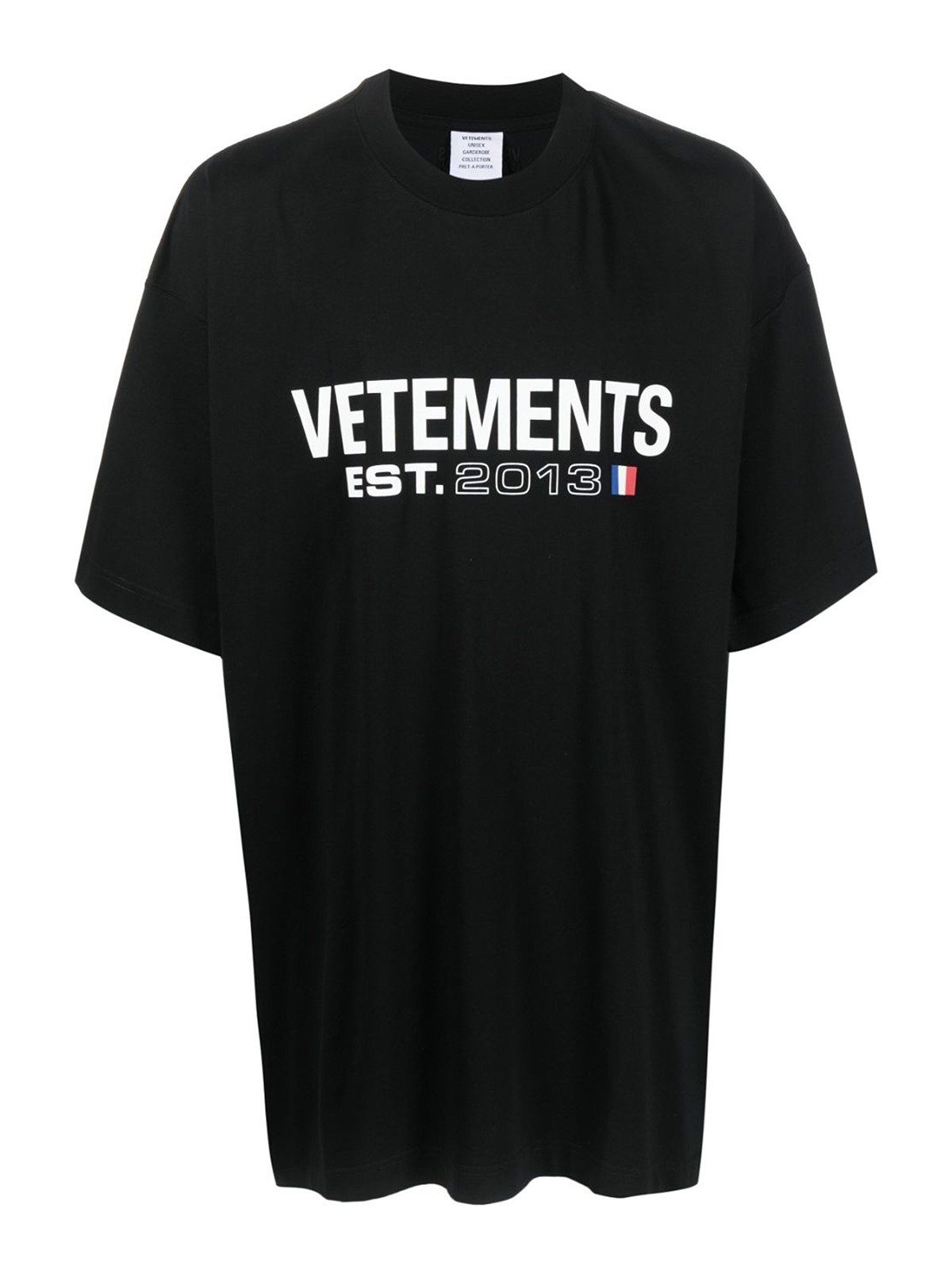 Shop Vetements Logo Cotton T-shirt In Negro