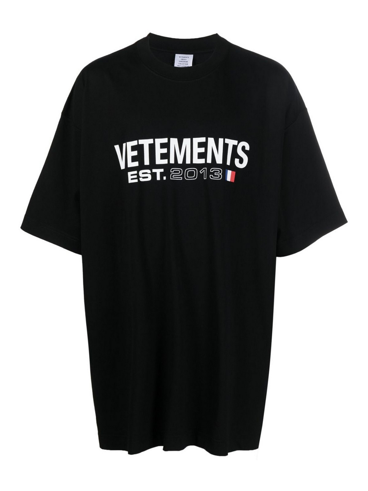 Shop Vetements Camiseta - Negro In Black