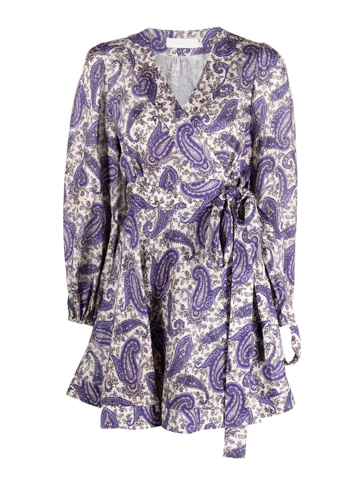 Zimmermann short shop wrap dress