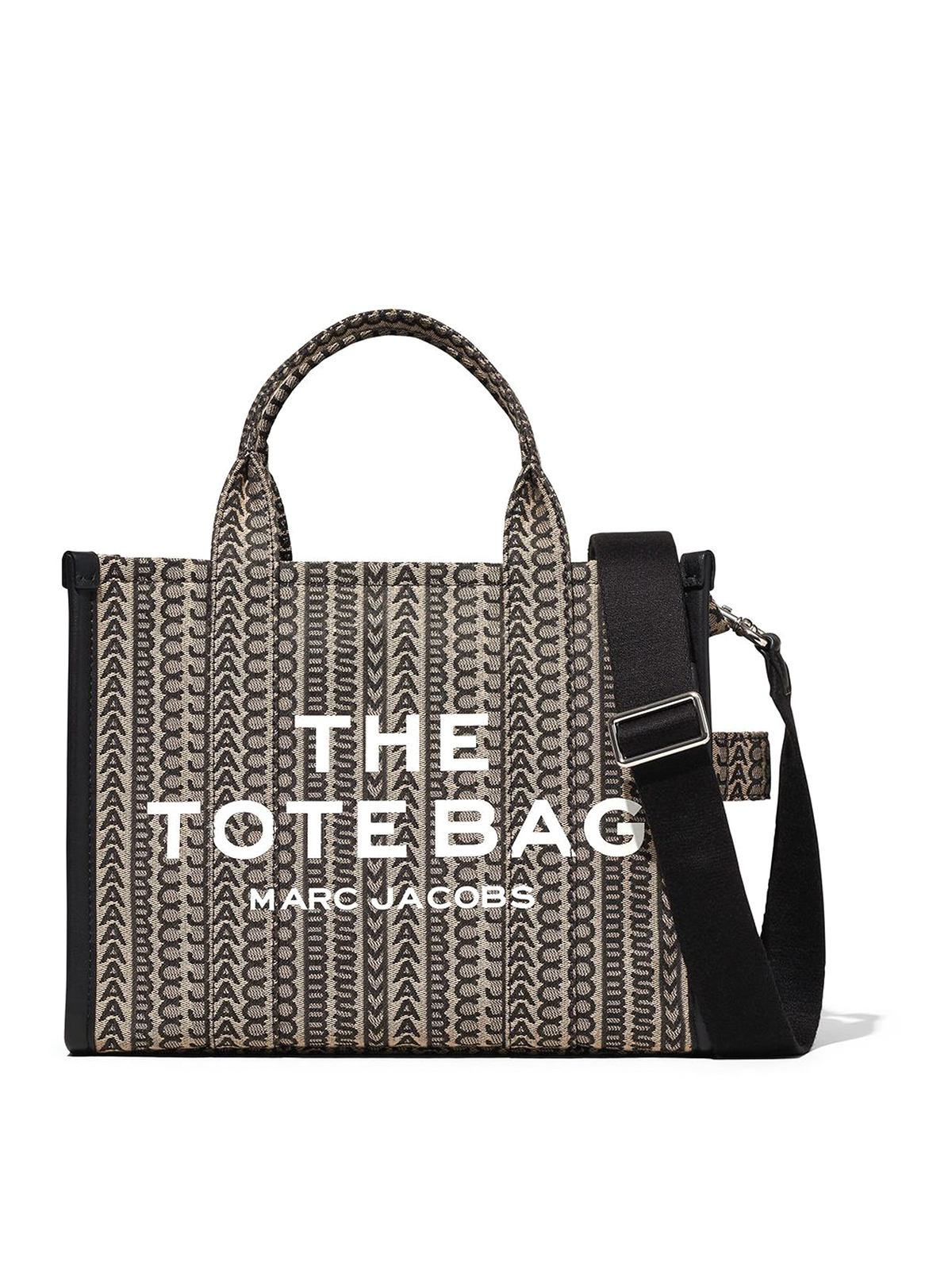 The Medium Canvas Tote Bag in Black - Marc Jacobs