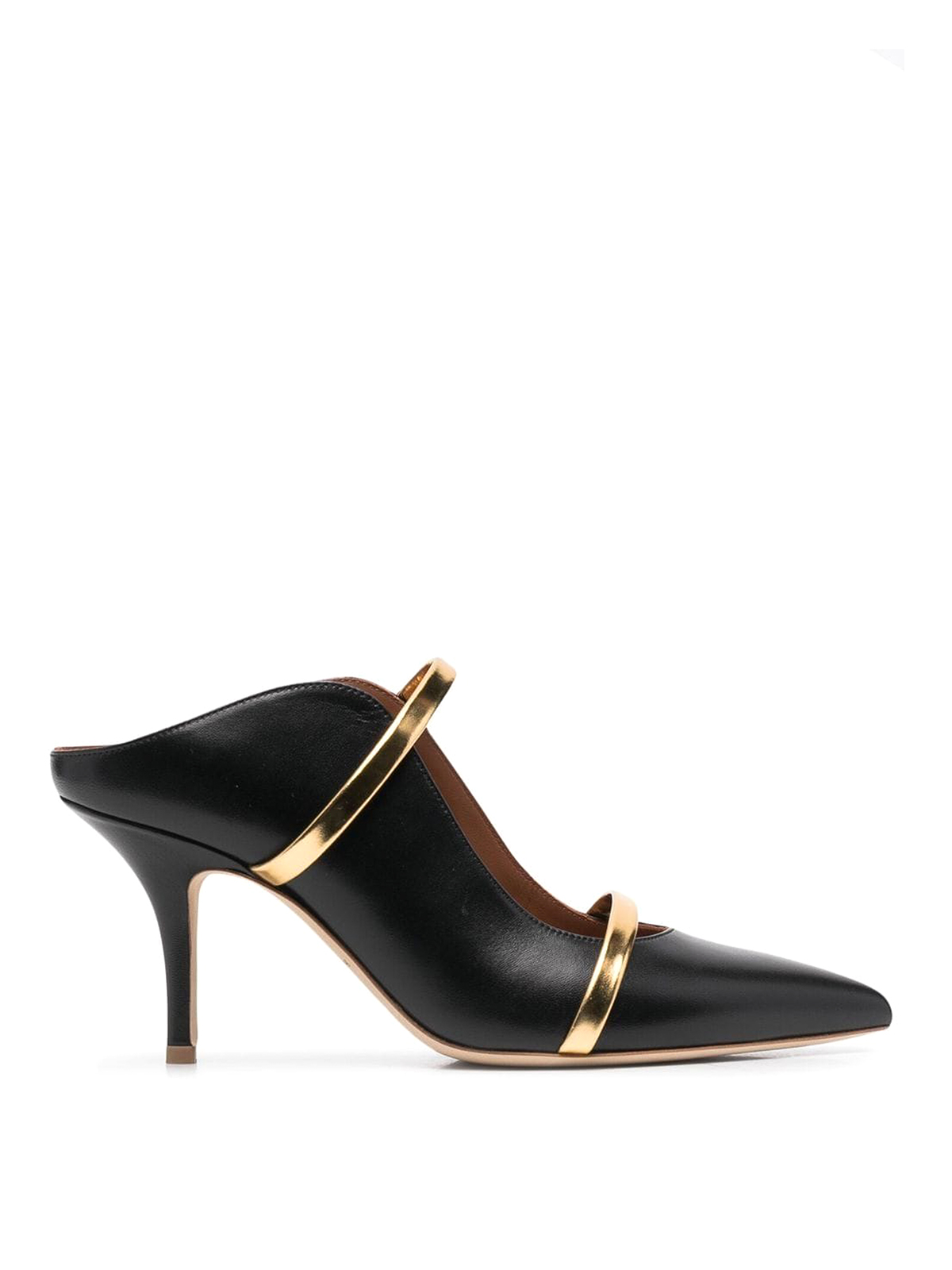 Malone Souliers Maureen Leather Pumps In Negro