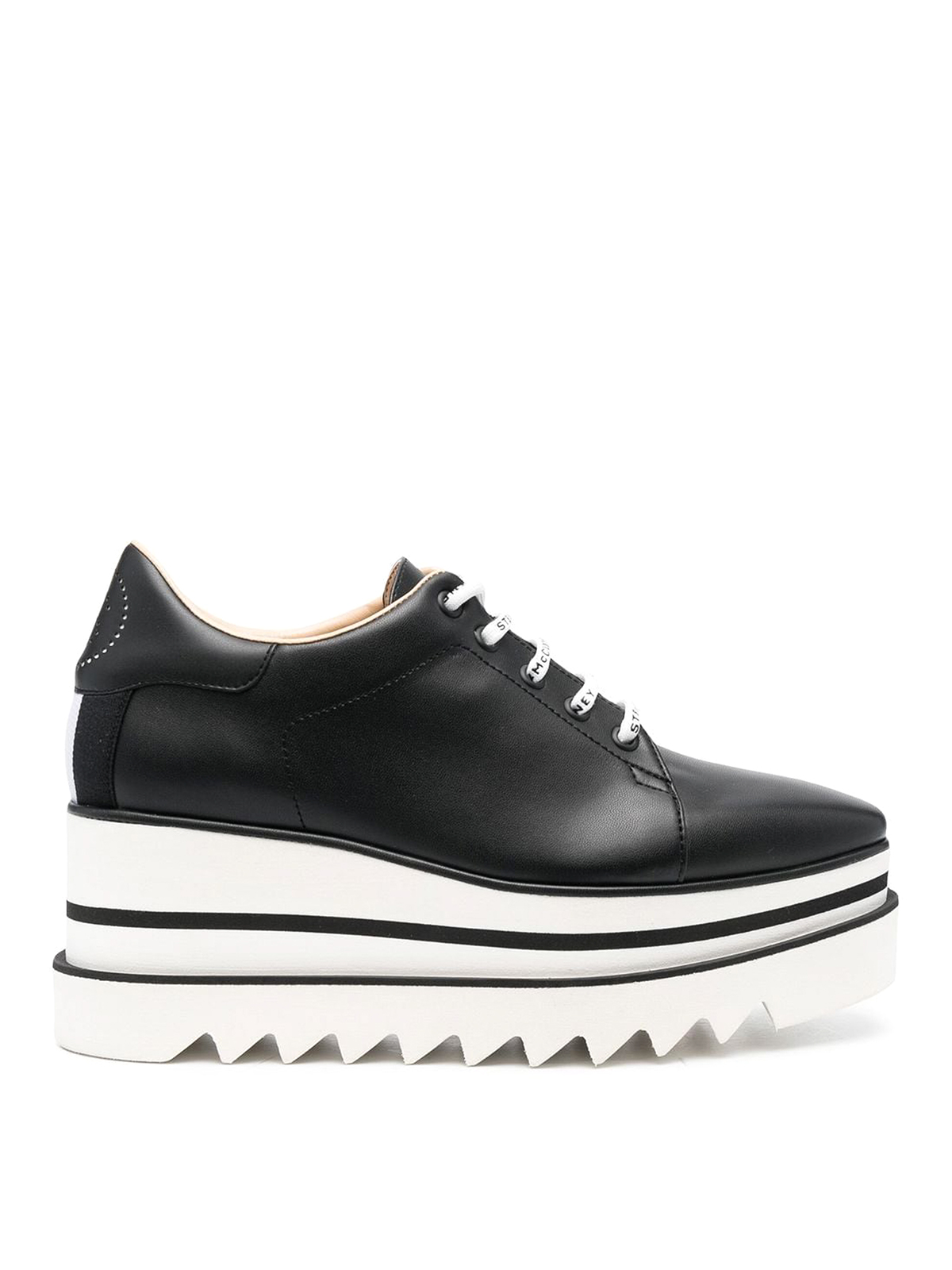 Stella Mccartney Sneak-elyse Platform Sneakers In Black