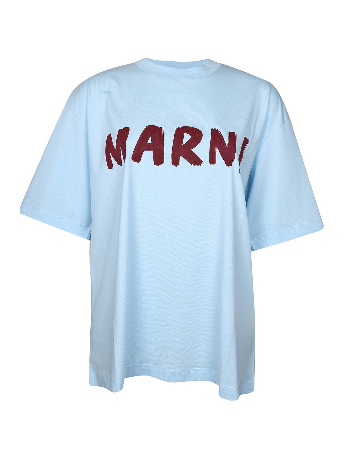 Marni Tシャツ - ライトブルー|THJET49EPHUSC11LOB18